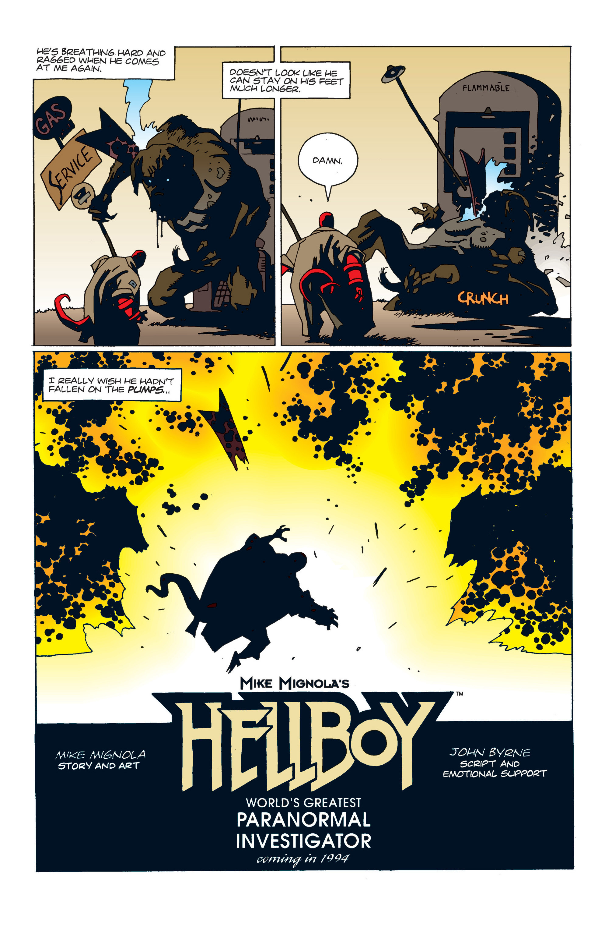 Read online Hellboy comic -  Issue #1 - 118