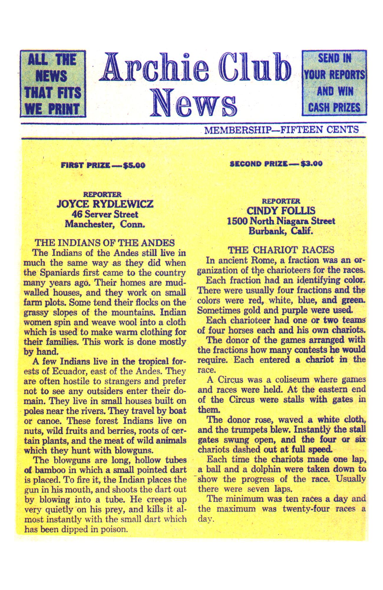 Read online Pep Comics comic -  Issue #161 - 26