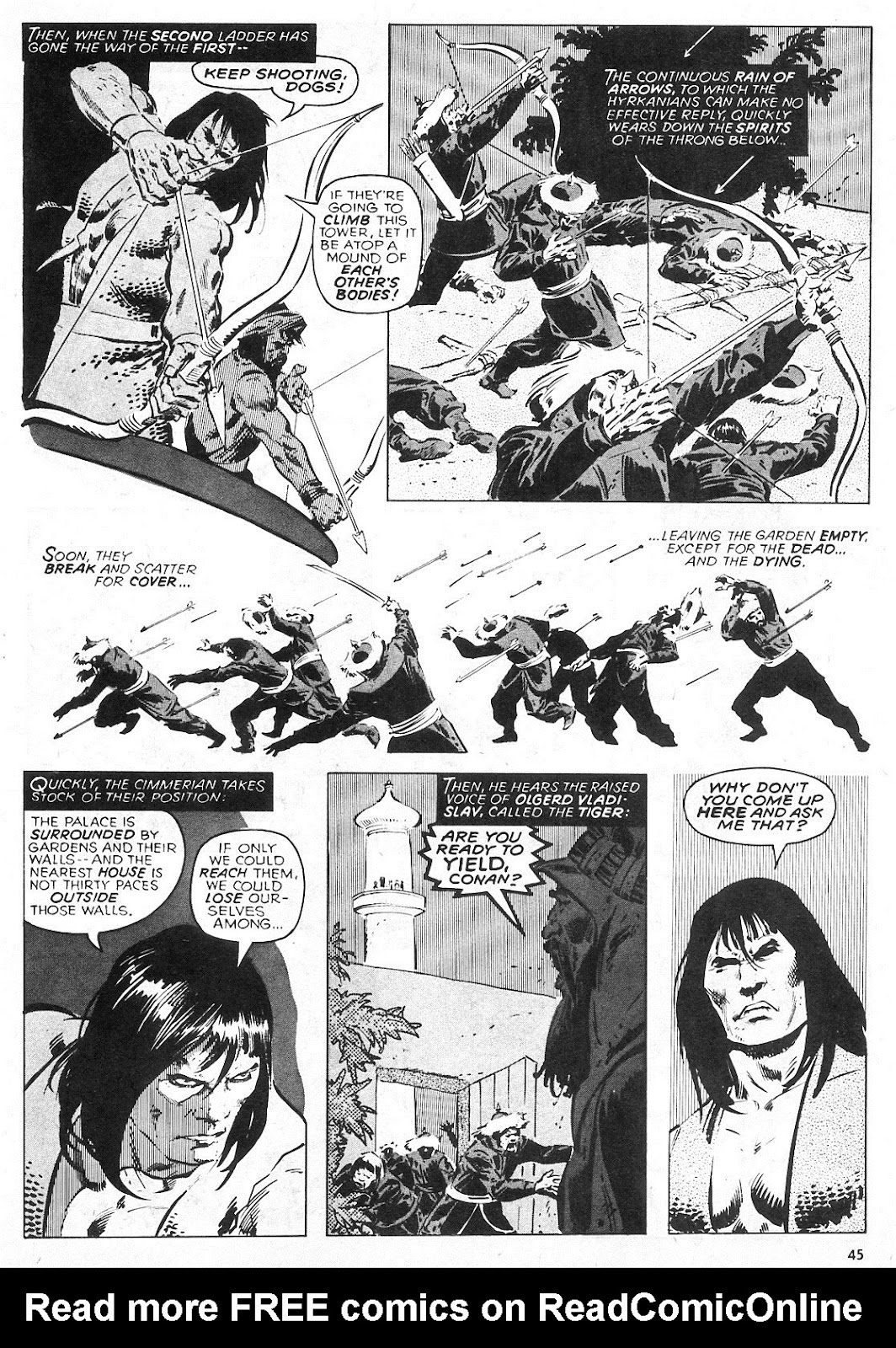 The Savage Sword Of Conan issue 32 - Page 45
