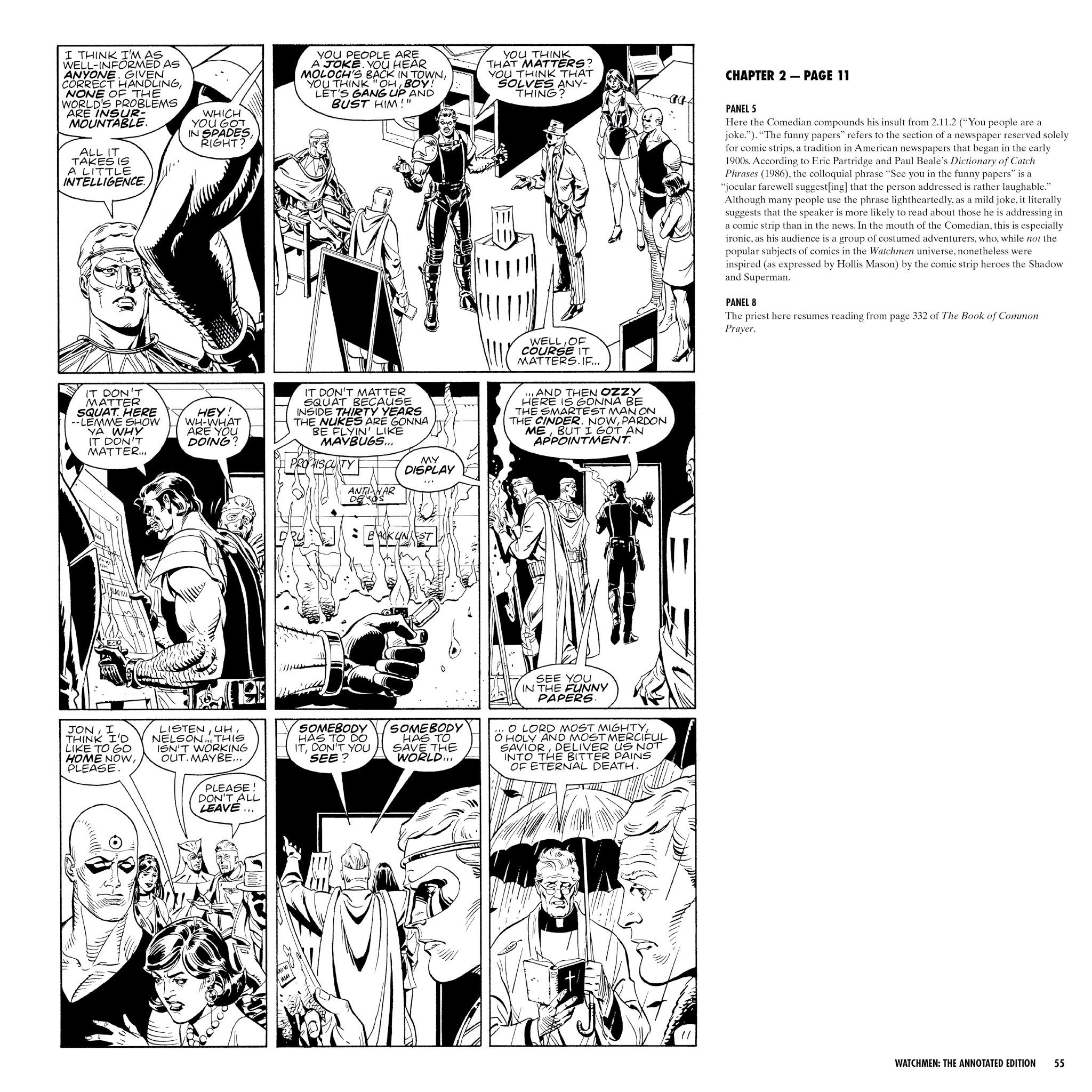 Read online Watchmen: The Annotated Edition comic -  Issue # TPB - 55