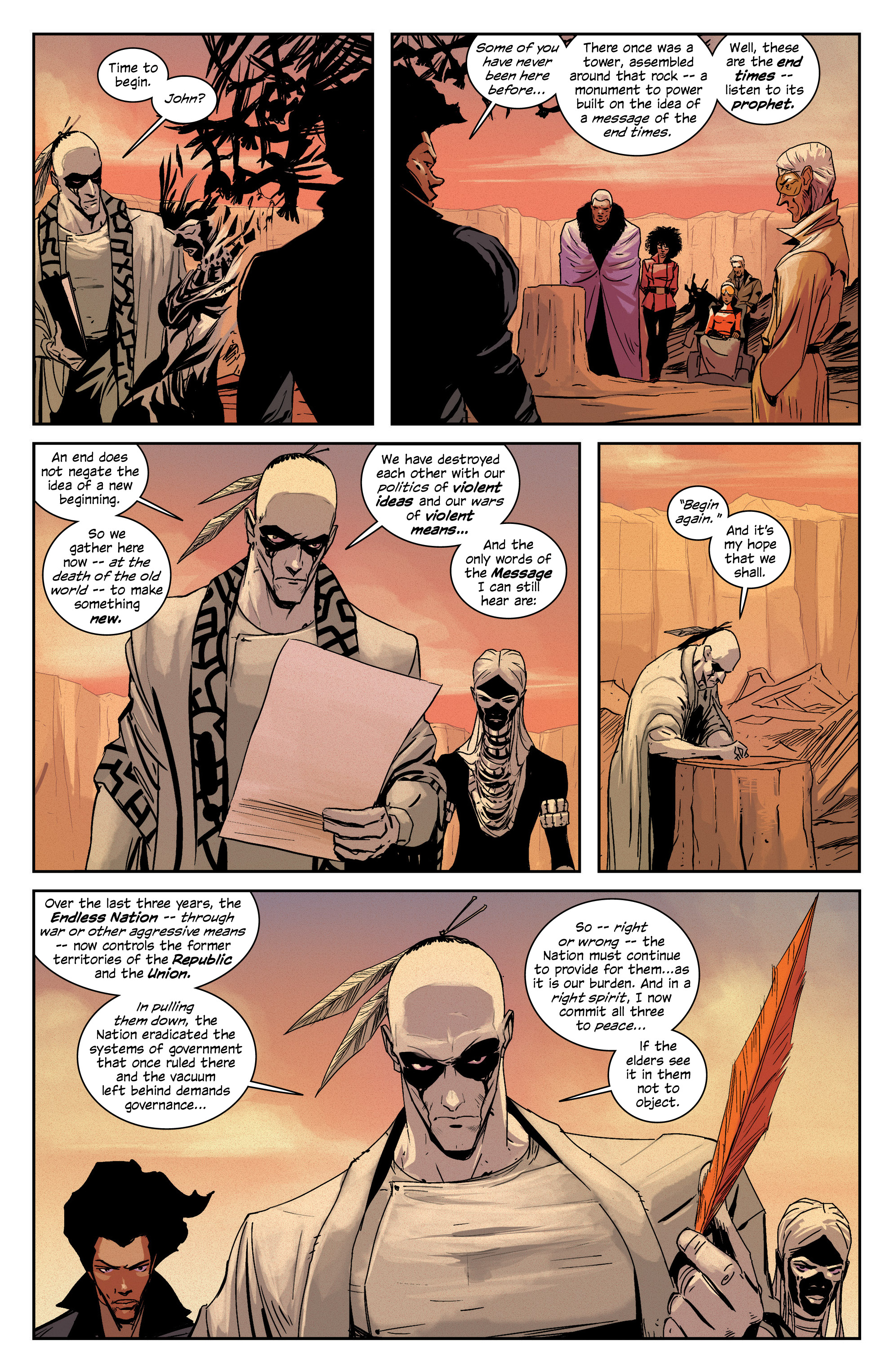 Read online East Of West comic -  Issue #45 - 32