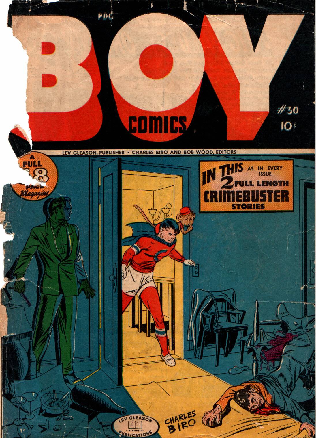 Read online Boy Comics comic -  Issue #30 - 2