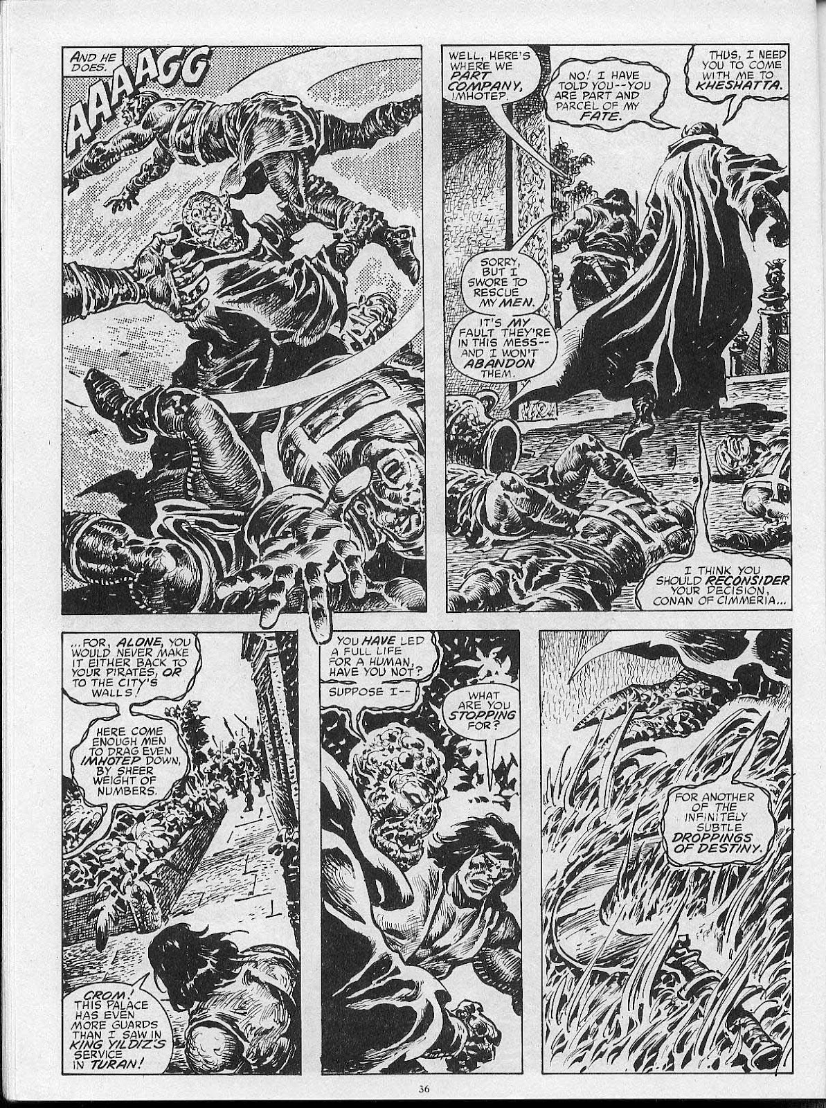 The Savage Sword Of Conan issue 202 - Page 38
