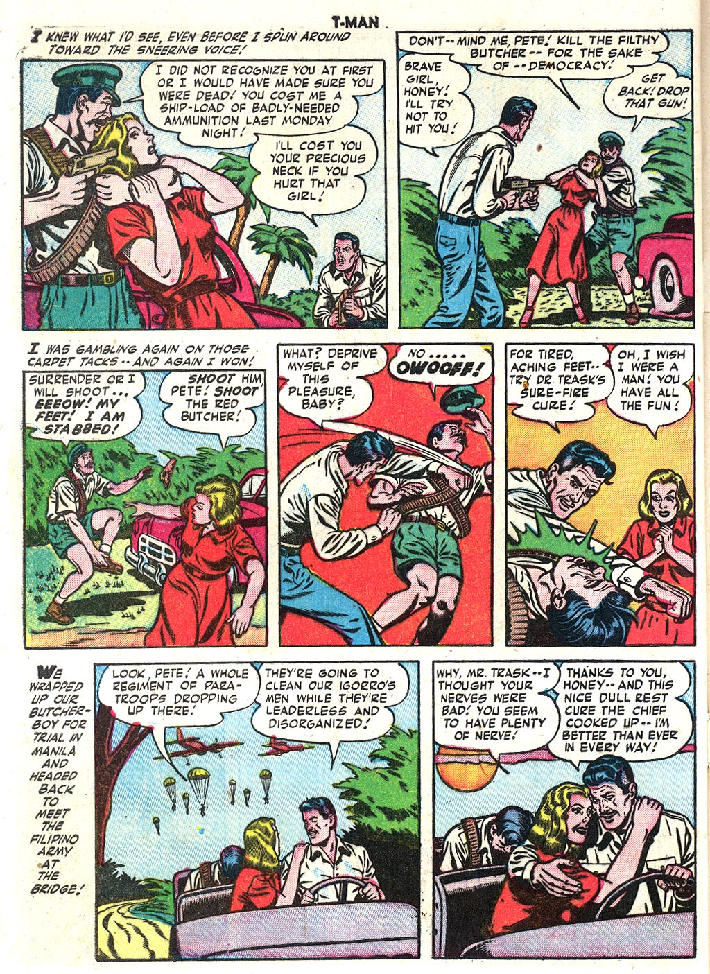 Read online T-Man: World Wide Trouble Shooter comic -  Issue #10 - 32