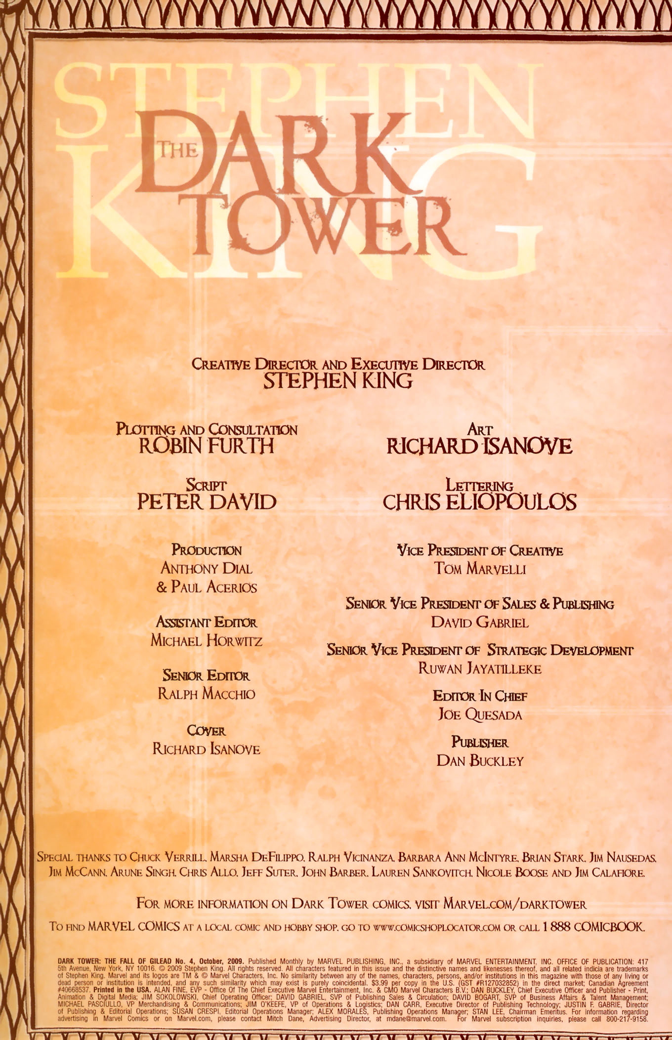 Read online Dark Tower: Fall of Gilead comic -  Issue #4 - 2