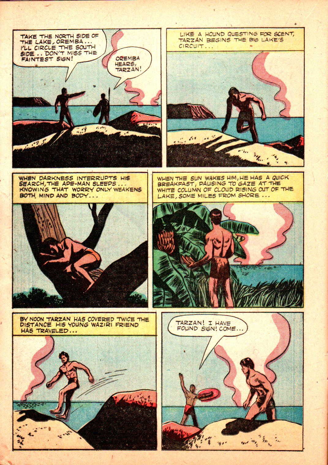 Read online Tarzan (1948) comic -  Issue #3 - 16