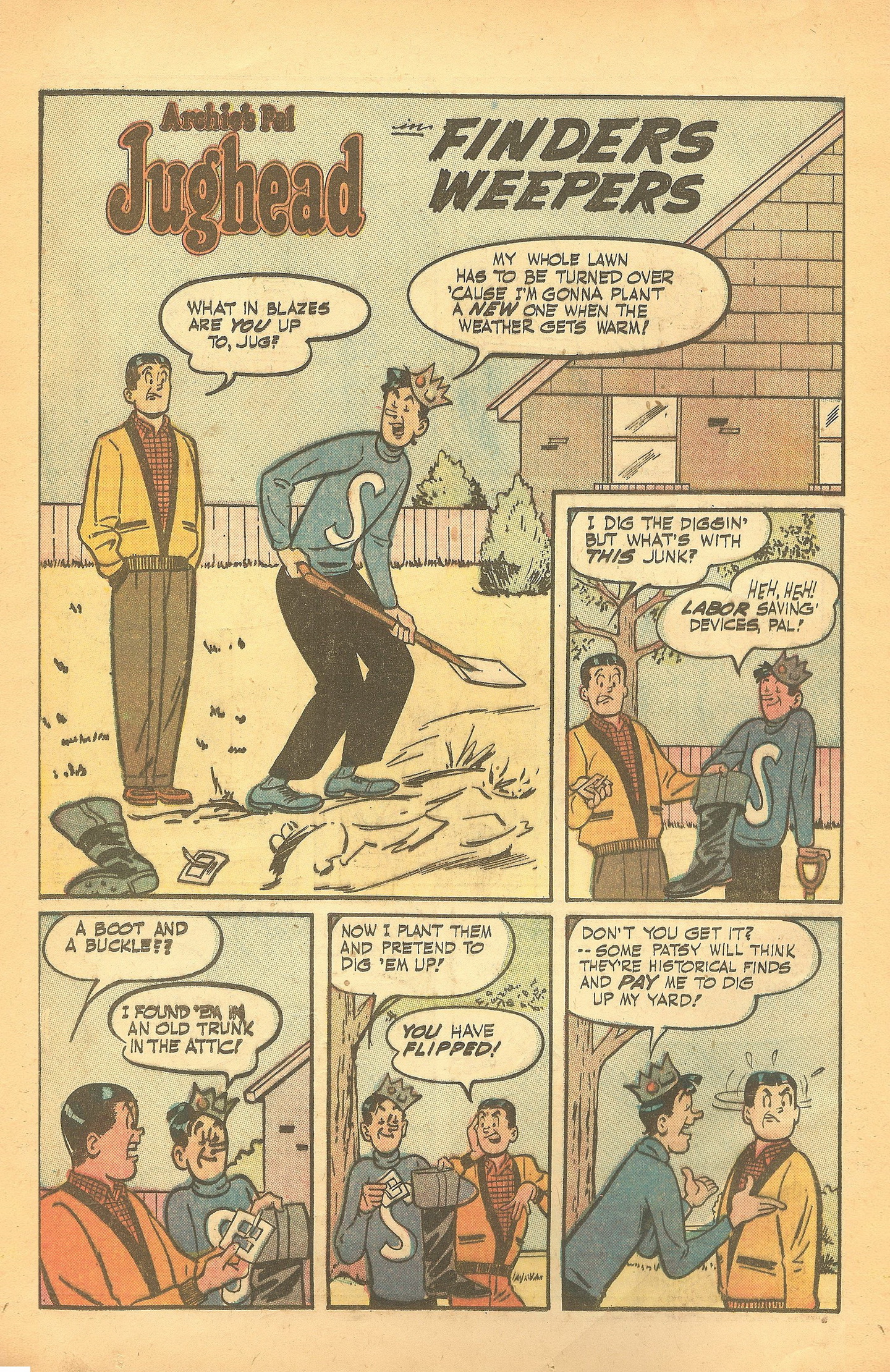 Read online Archie's Pal Jughead Annual comic -  Issue #6 - 8