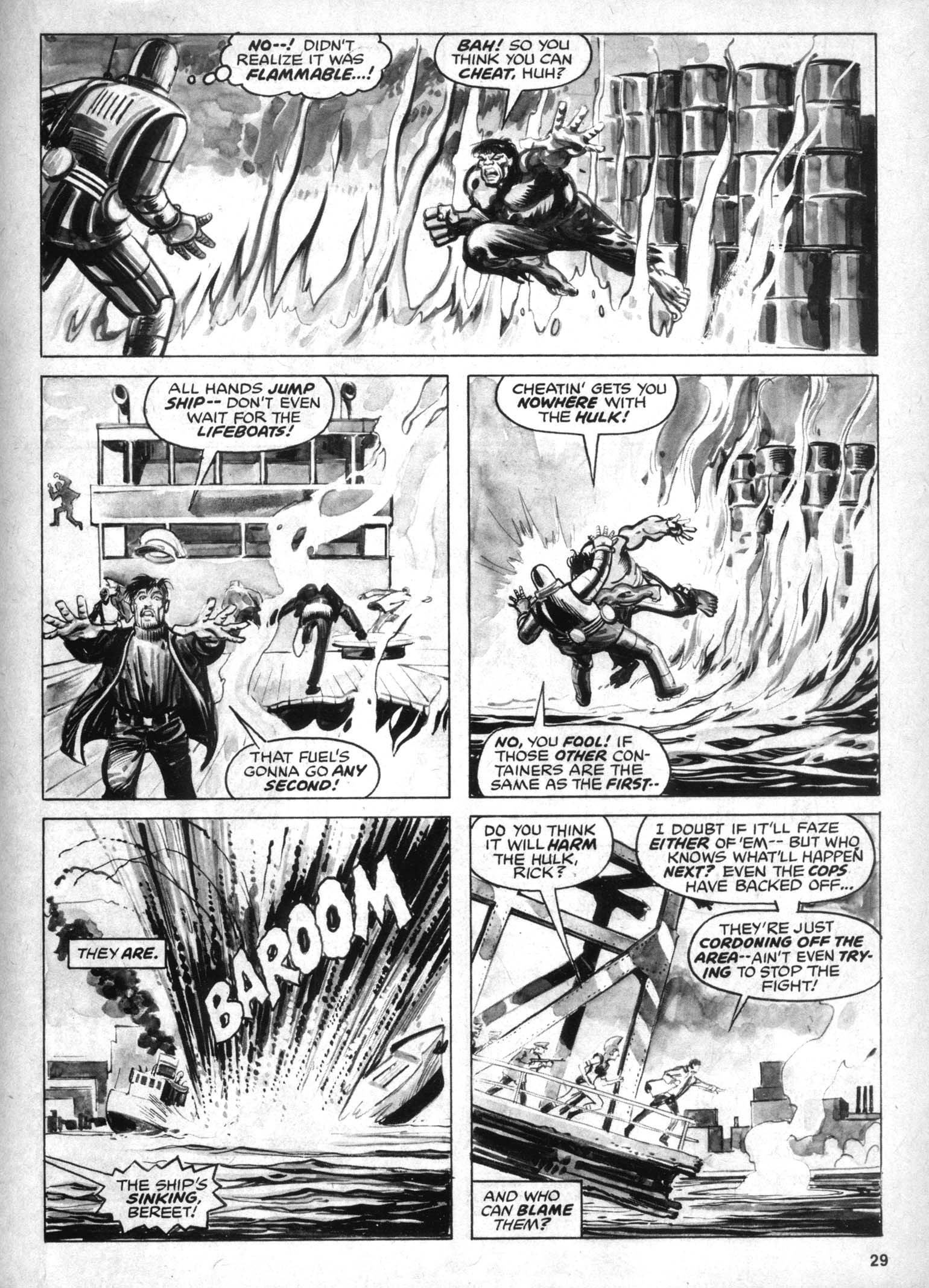 Read online The Rampaging Hulk comic -  Issue #8 - 29