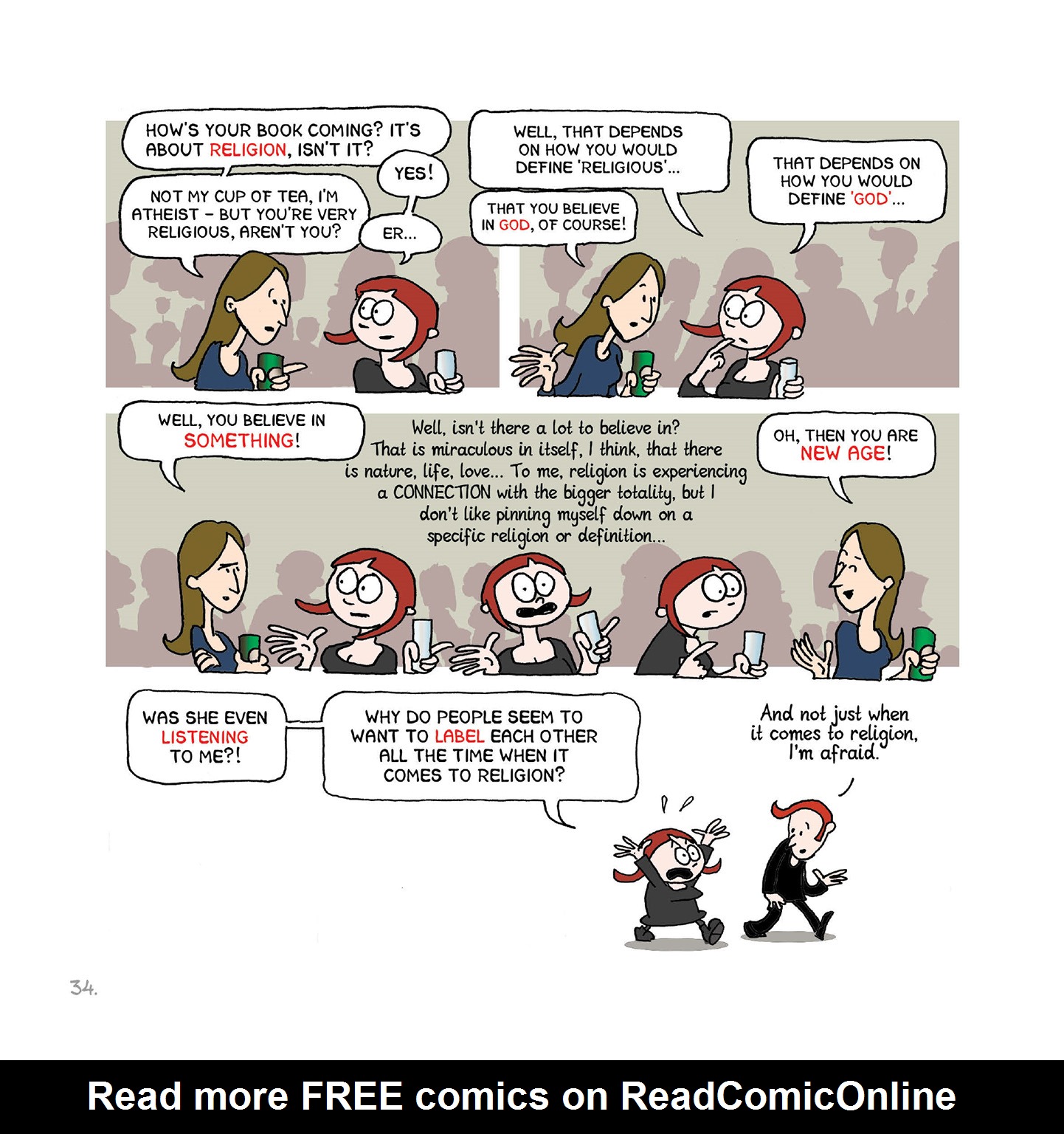 Read online Religion: A Discovery in Comics comic -  Issue # TPB - 36