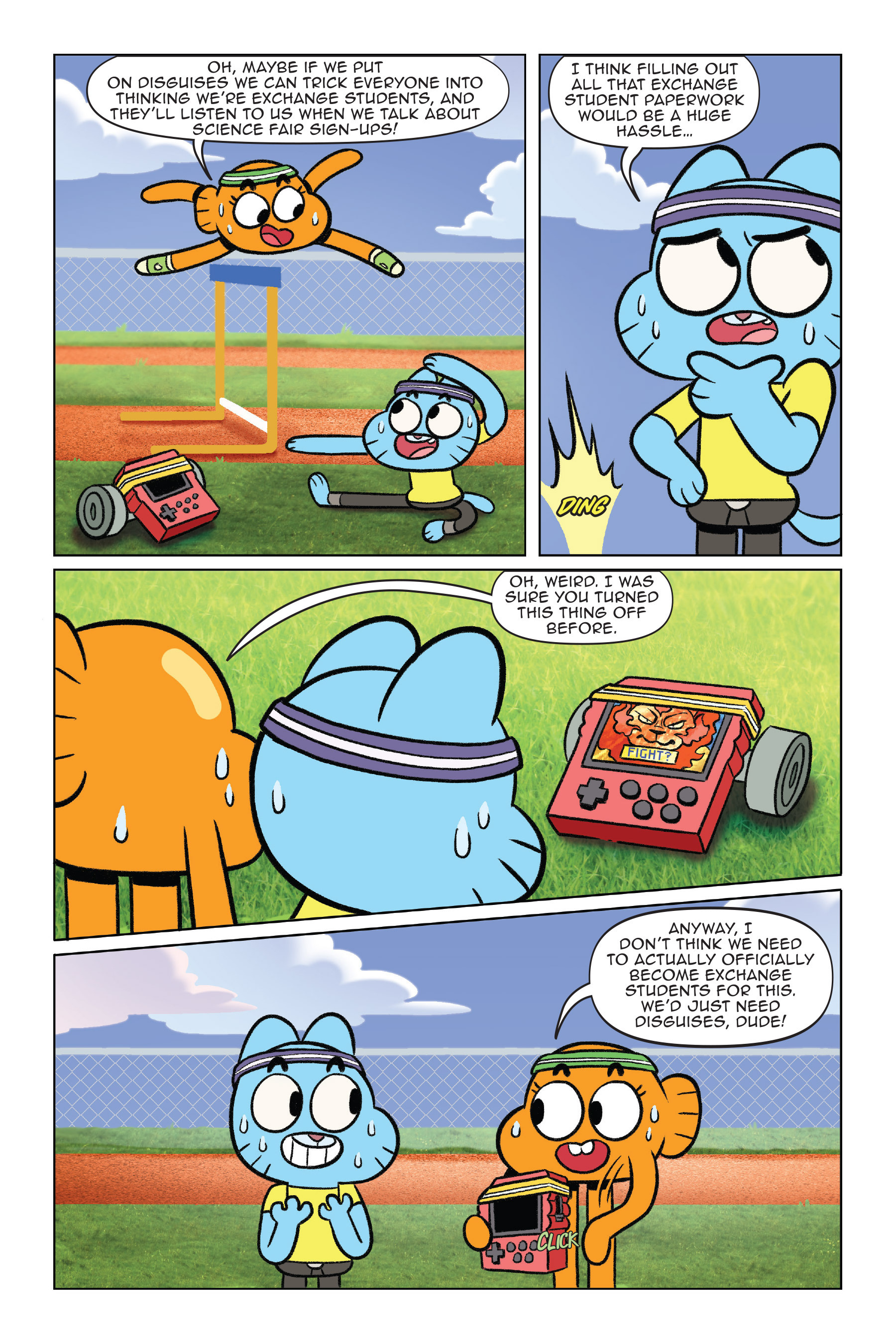 Read online The Amazing World of Gumball: Cheat Code comic -  Issue # Full - 61