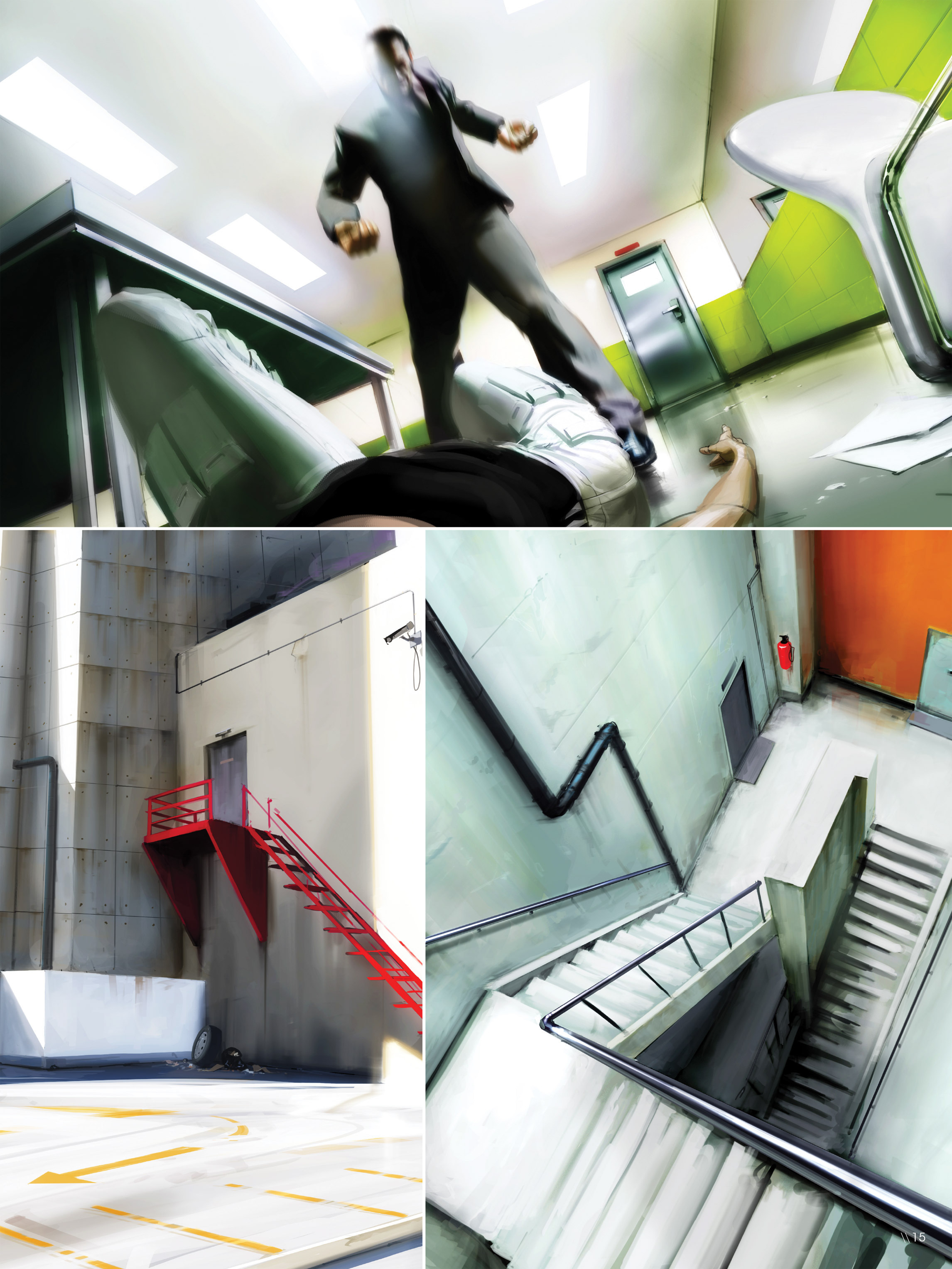 Read online The Art of Mirror's Edge: Catalyst comic -  Issue # TPB (Part 1) - 14