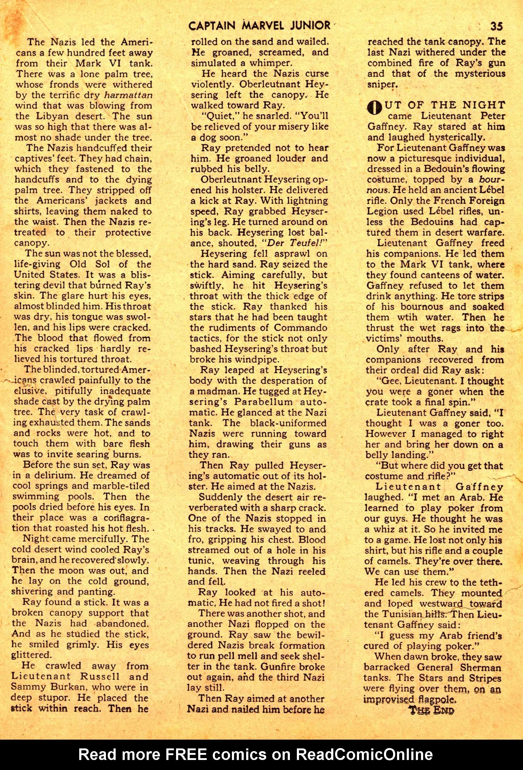 Read online Captain Marvel, Jr. comic -  Issue #8 - 36