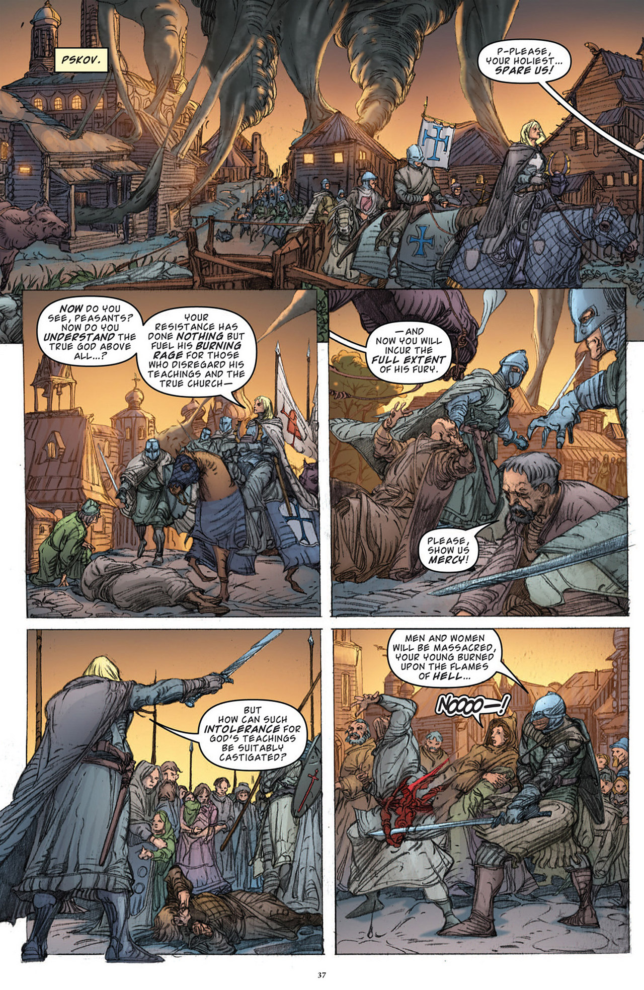 Read online Nevsky: A Hero of the People comic -  Issue # TPB - 37