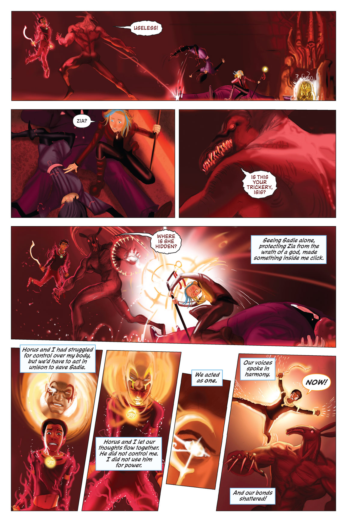 Read online The Kane Chronicles comic -  Issue # TPB 1 - 163
