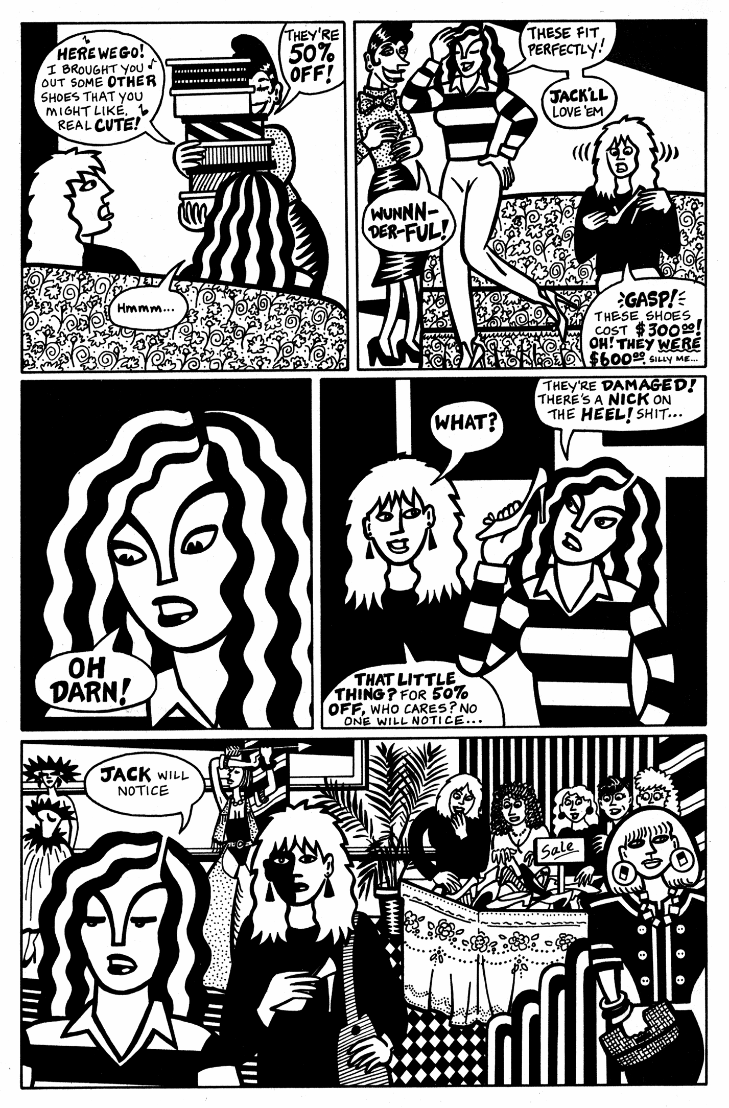 Read online Slutburger comic -  Issue #3 - 4