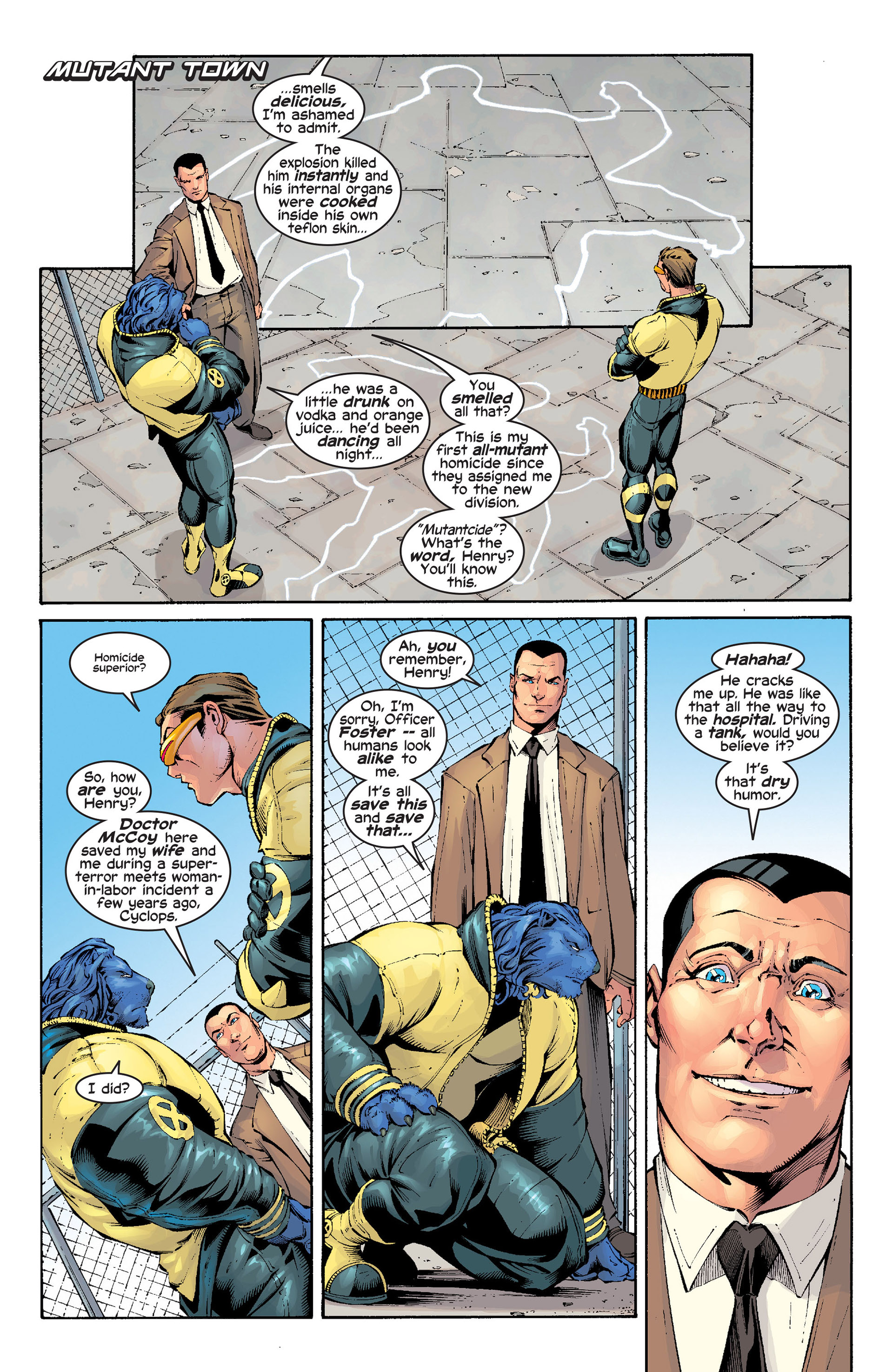 Read online New X-Men (2001) comic -  Issue #134 - 11