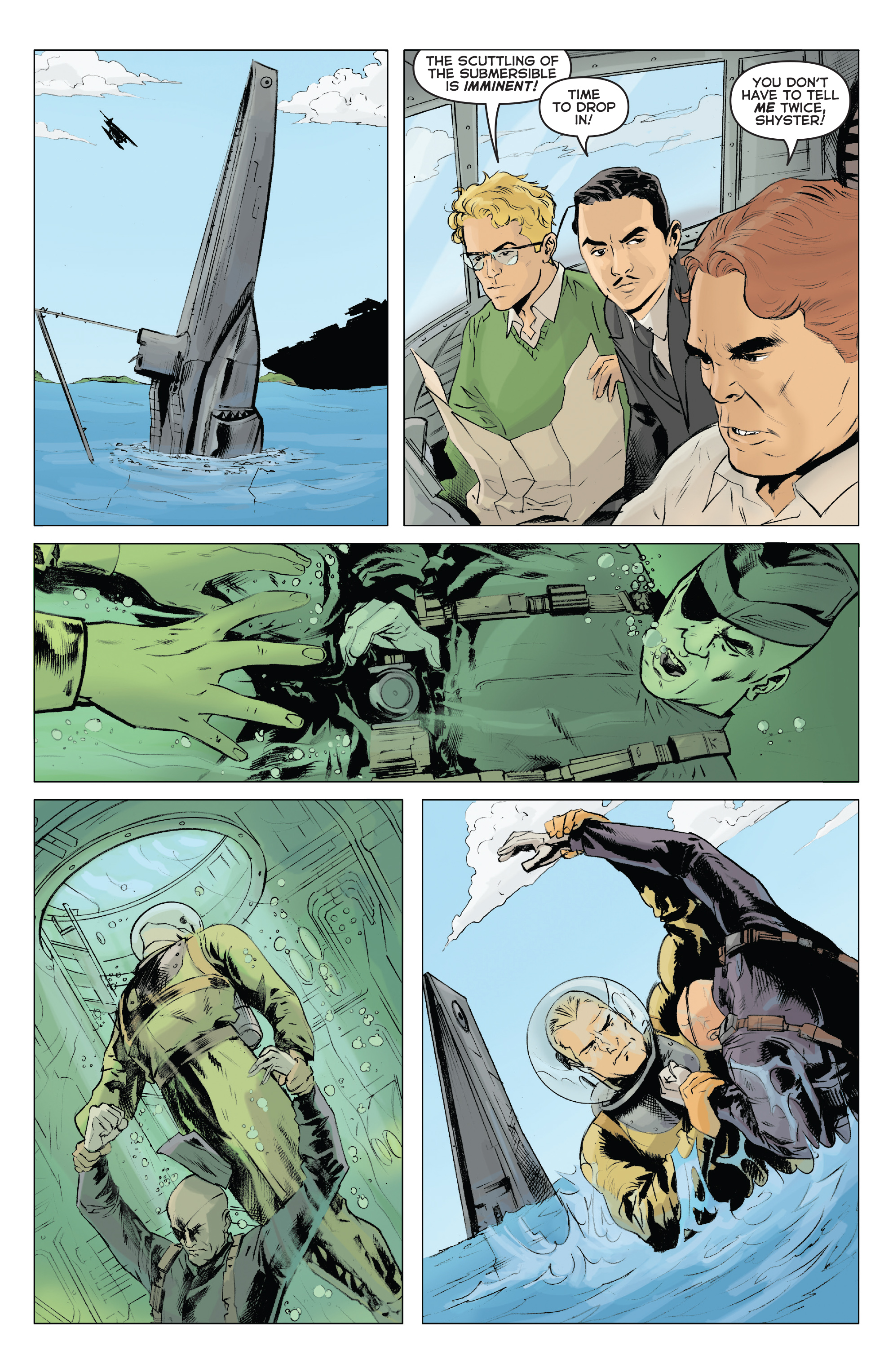 Read online Doc Savage: Ring Of Fire comic -  Issue #2 - 11