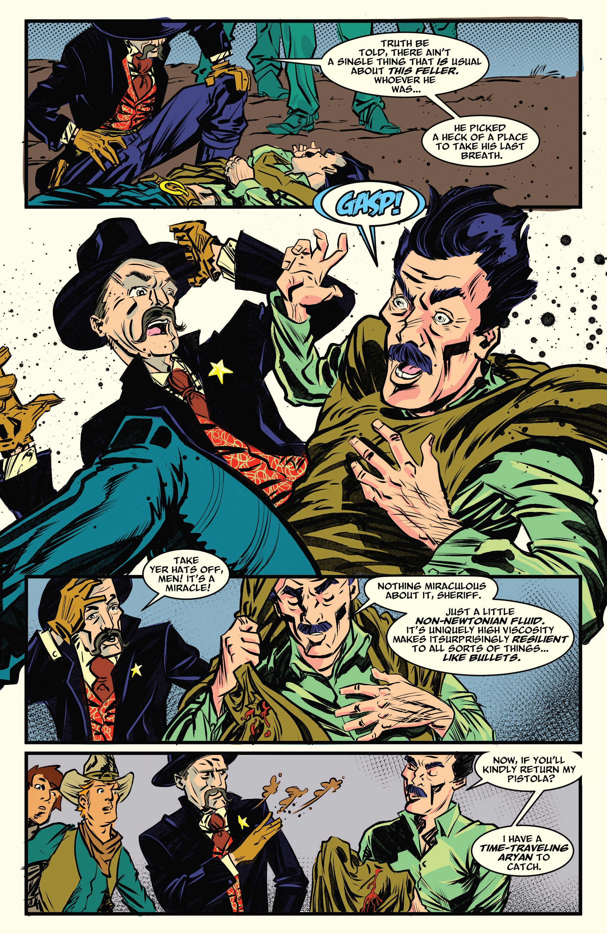 Read online Albert Einstein: Time Mason comic -  Issue #4 - 6