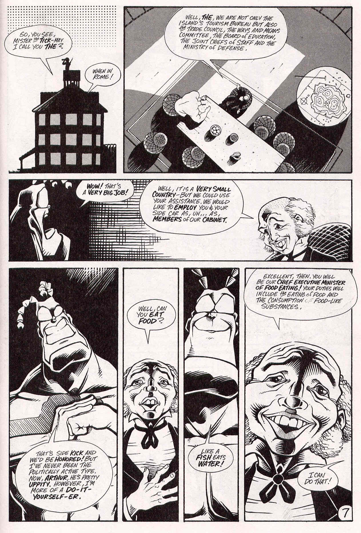 Read online The Tick: Big Blue Destiny comic -  Issue #3 - 8