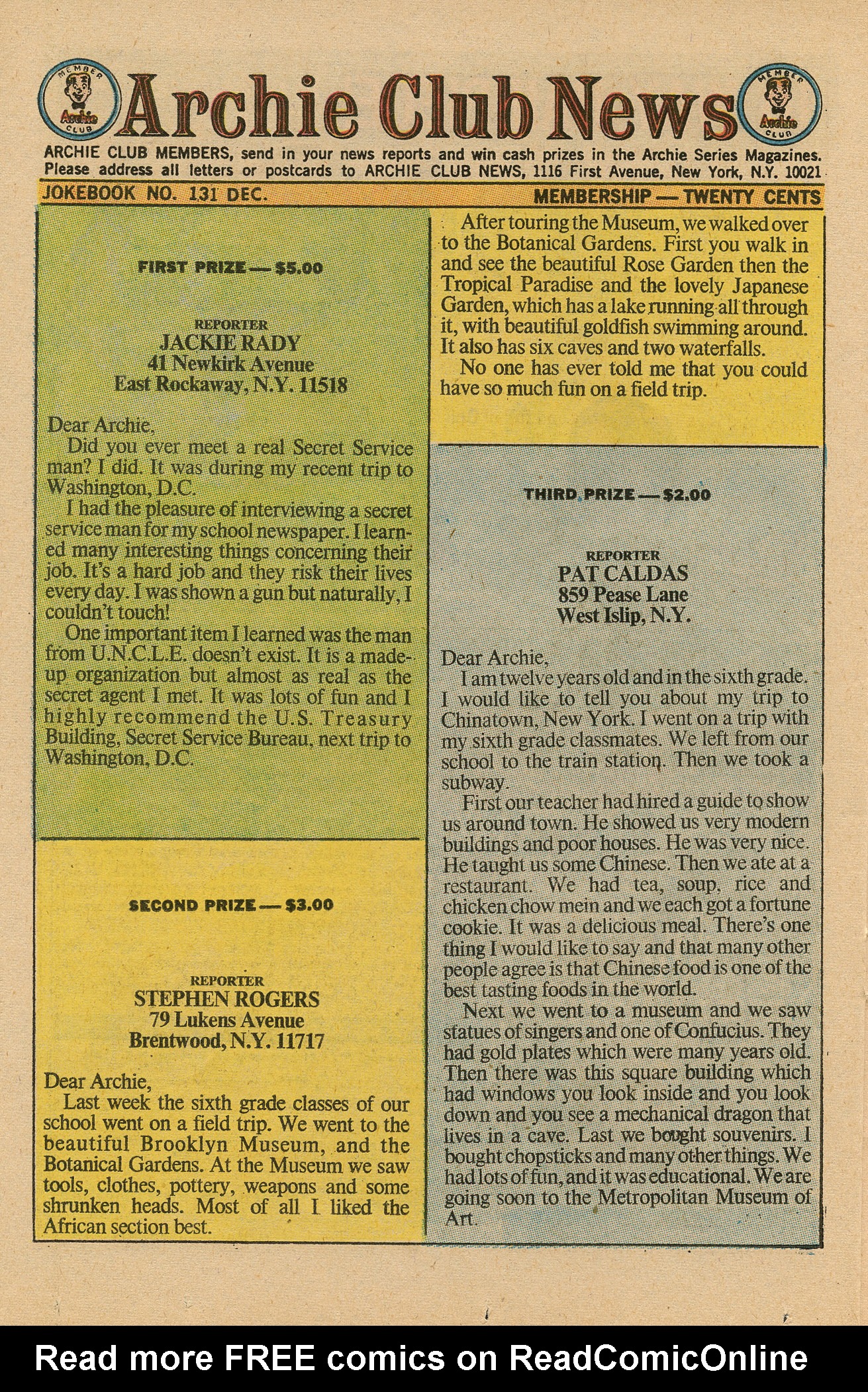 Read online Archie's Joke Book Magazine comic -  Issue #131 - 26