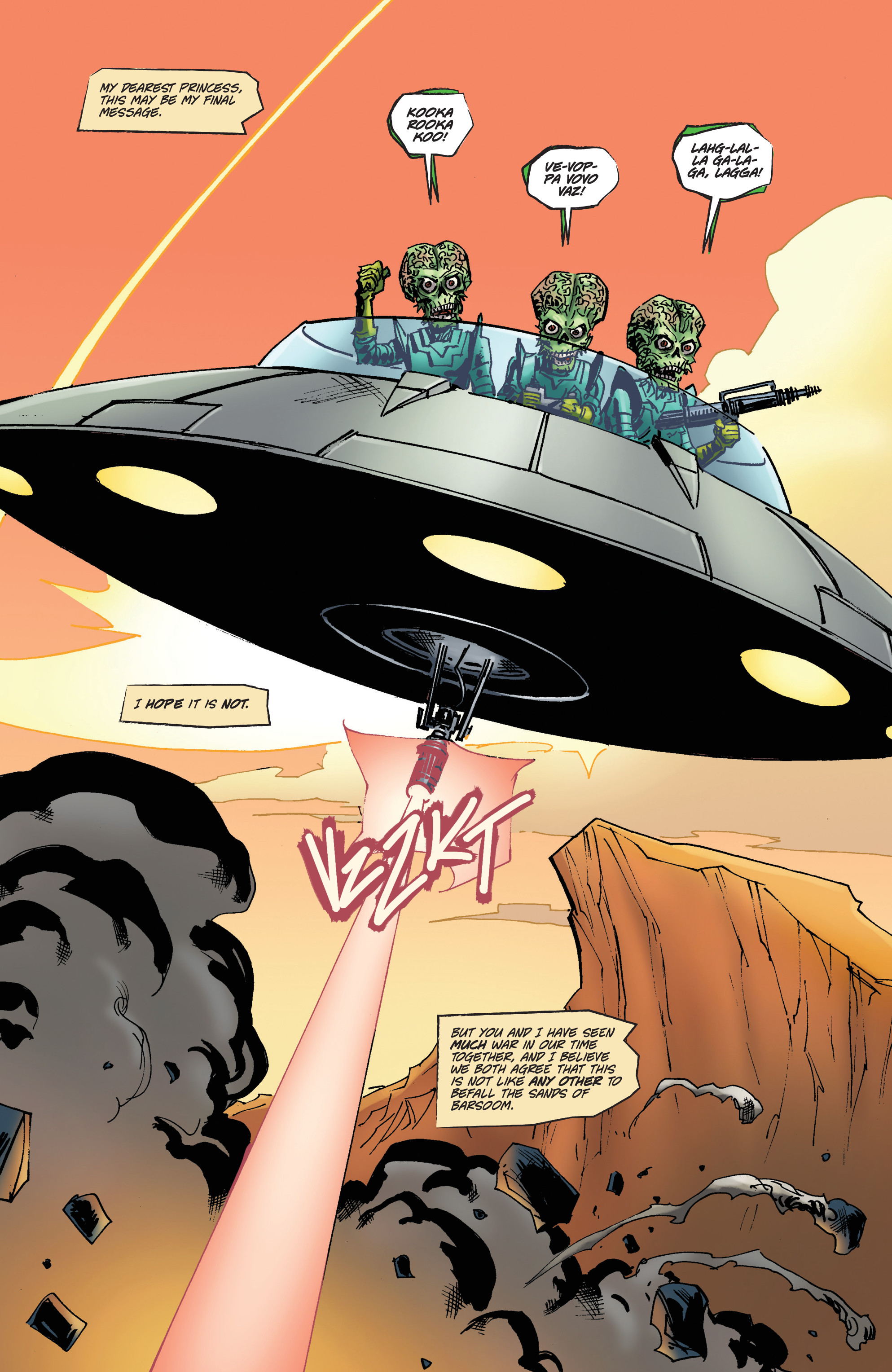 Read online Warlord of Mars Attacks comic -  Issue #1 - 6