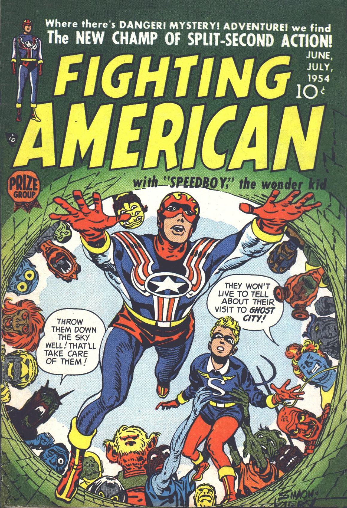 Read online Fighting American (1954) comic -  Issue #2 - 1