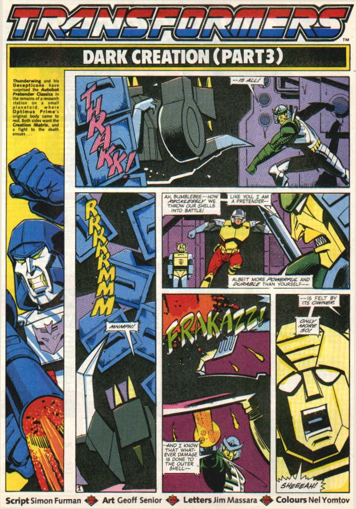 Read online The Transformers (UK) comic -  Issue #292 - 1