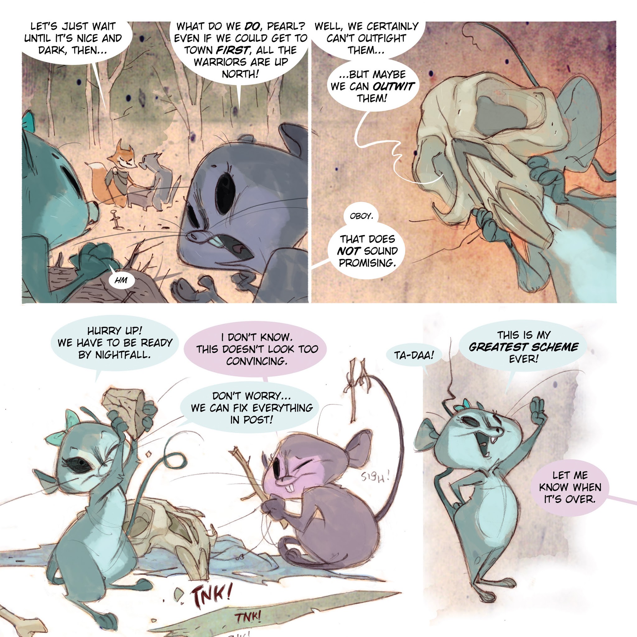 Read online Mouse Guard: Legends of the Guard Volume Two comic -  Issue # TPB - 32