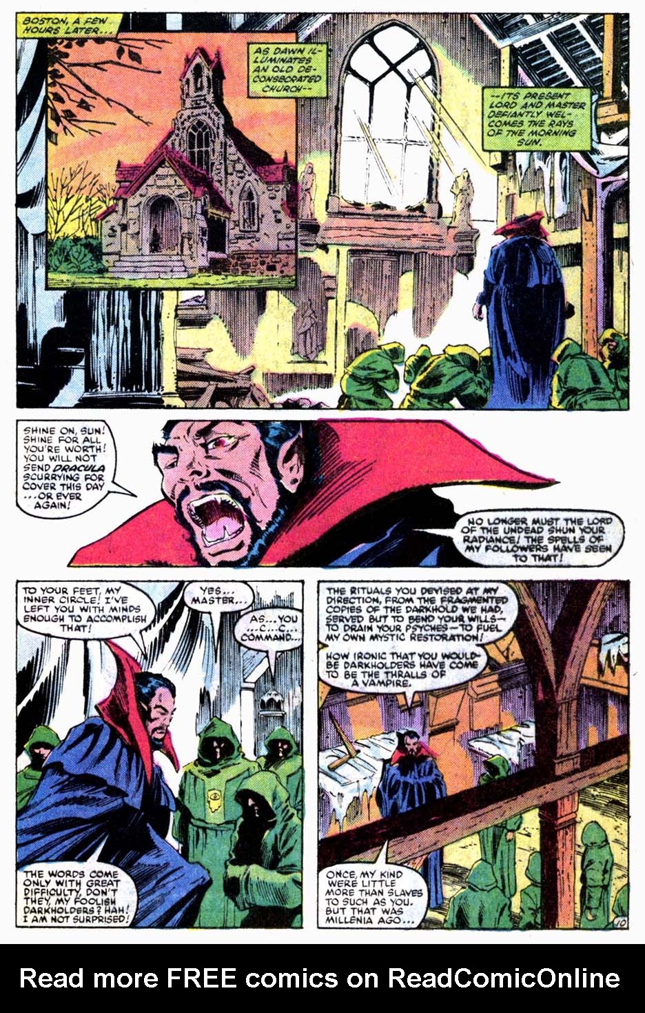 Read online Doctor Strange (1974) comic -  Issue #61 - 11