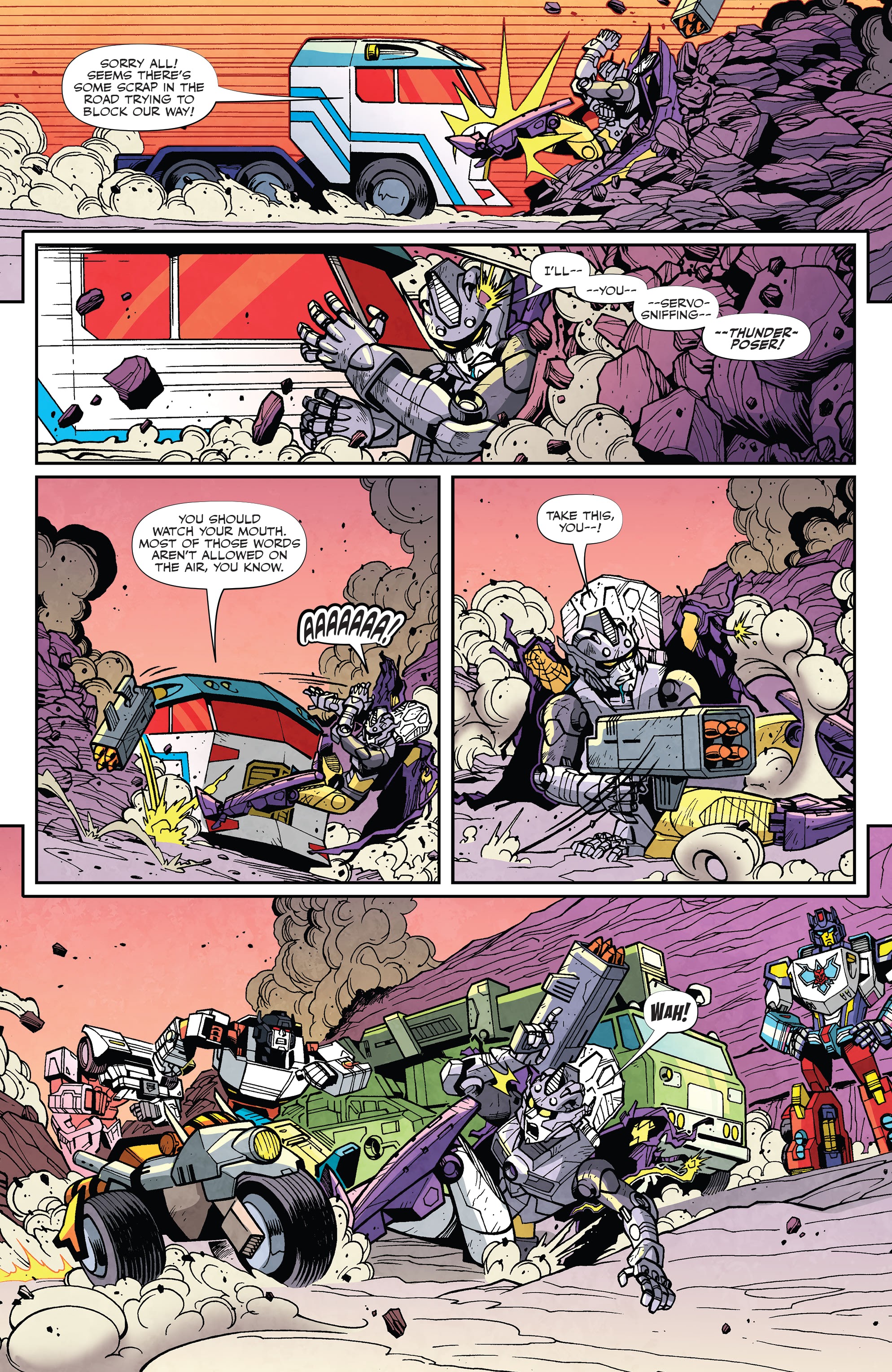 Read online Transformers: Wreckers-Tread and Circuits comic -  Issue #3 - 13