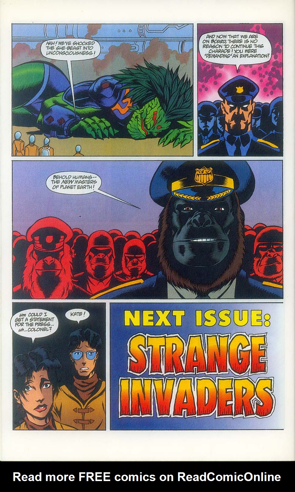 Read online Godzilla (1995) comic -  Issue #7 - 27