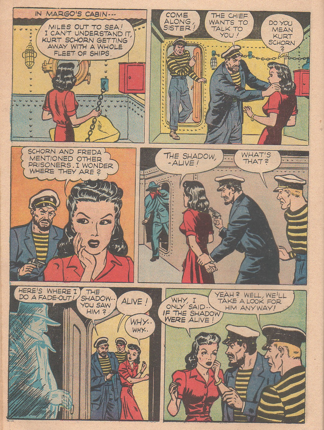 Read online Shadow Comics comic -  Issue #15 - 18