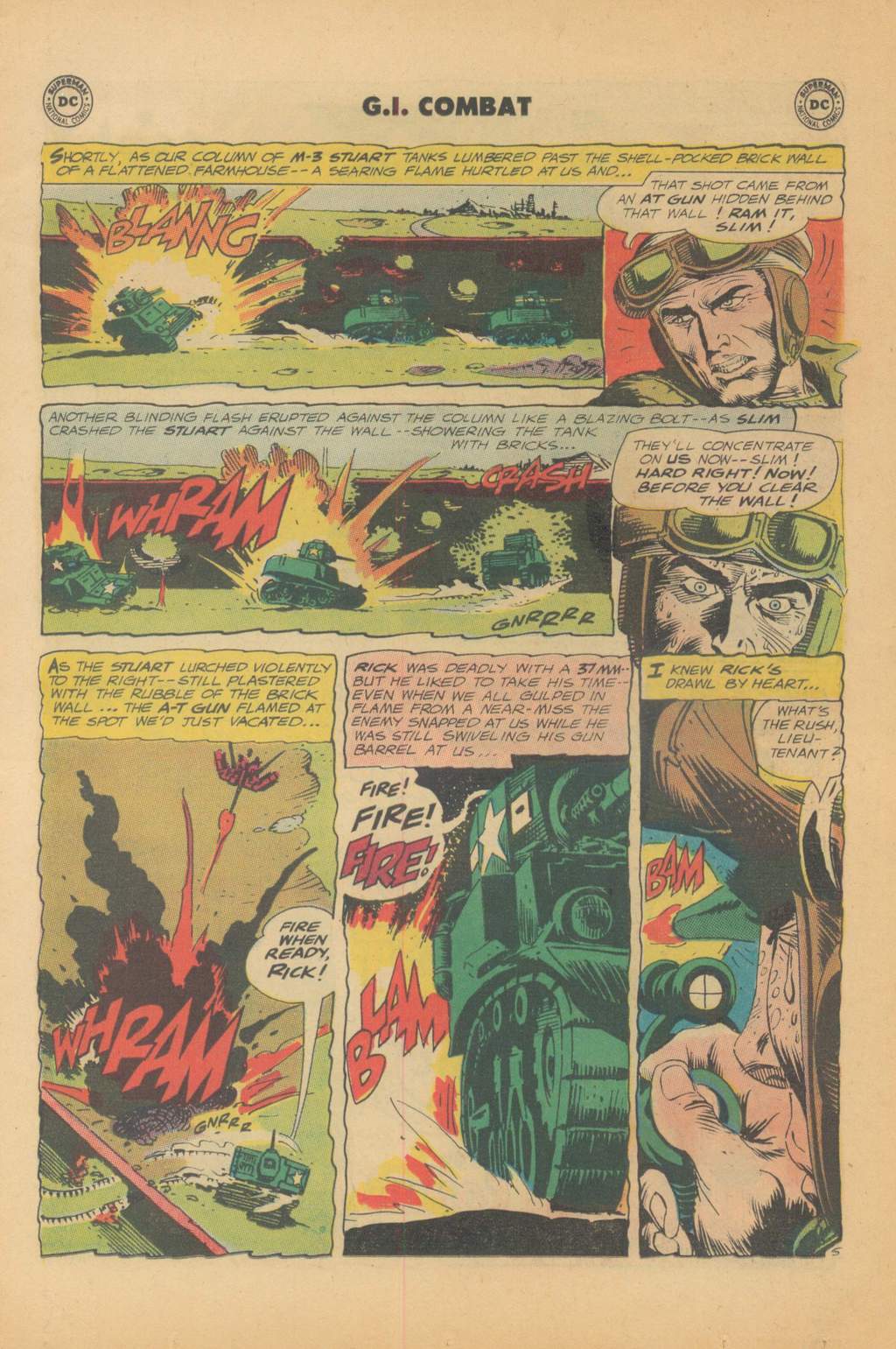 Read online G.I. Combat (1952) comic -  Issue #112 - 7