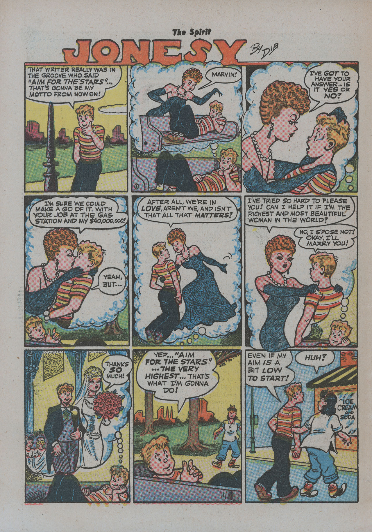 Read online The Spirit (1944) comic -  Issue #12 - 42