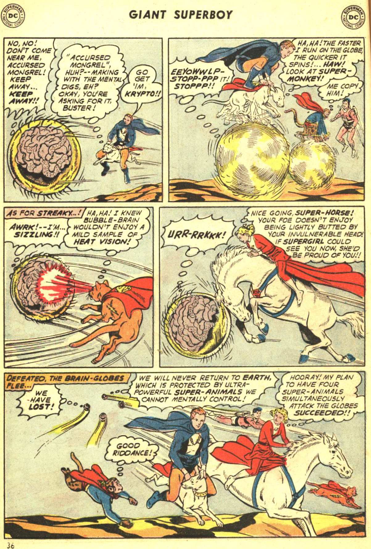 Read online Superboy (1949) comic -  Issue #147 - 35