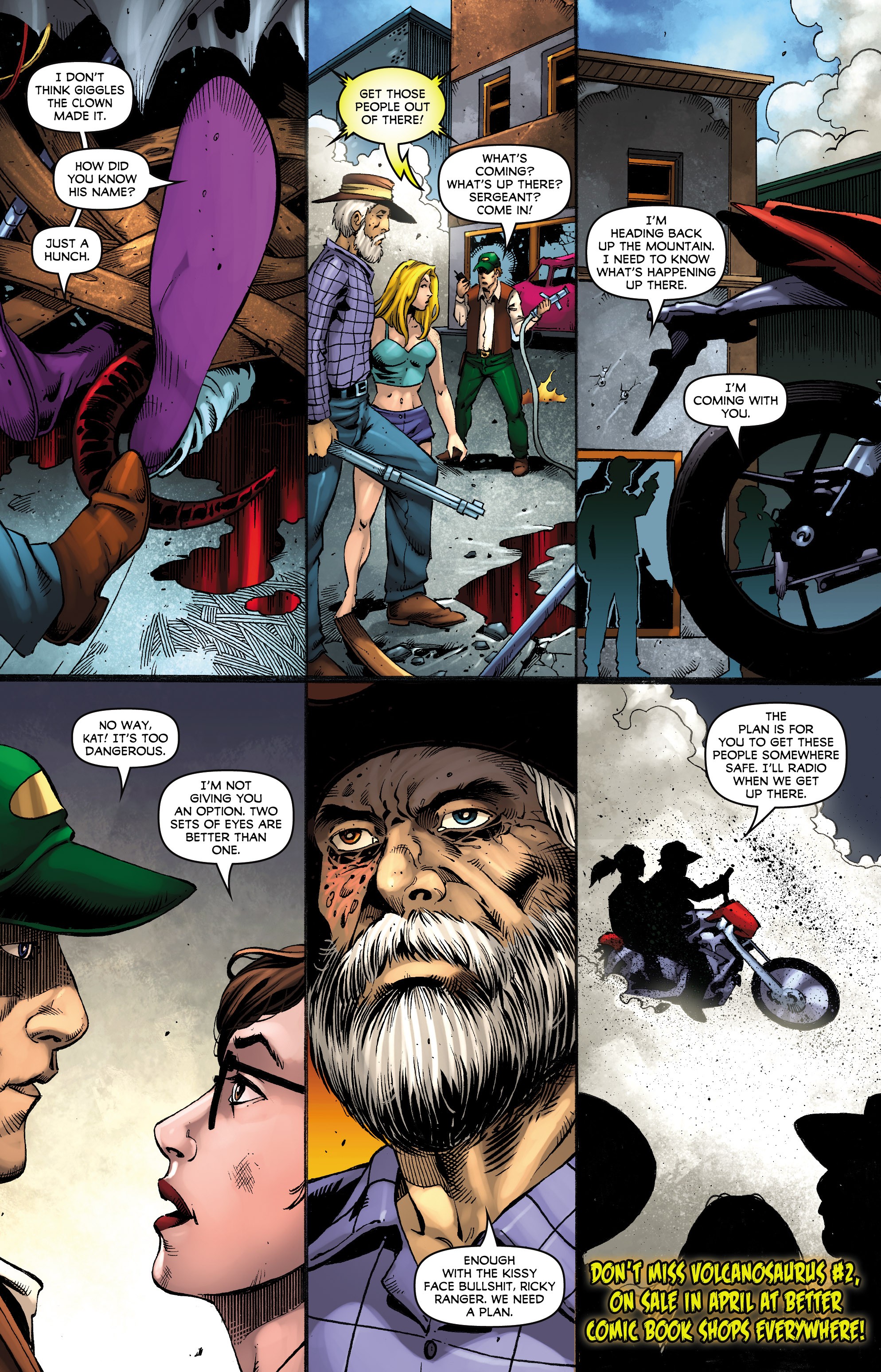 Read online Adam Green's Hatchet comic -  Issue #3 - 30