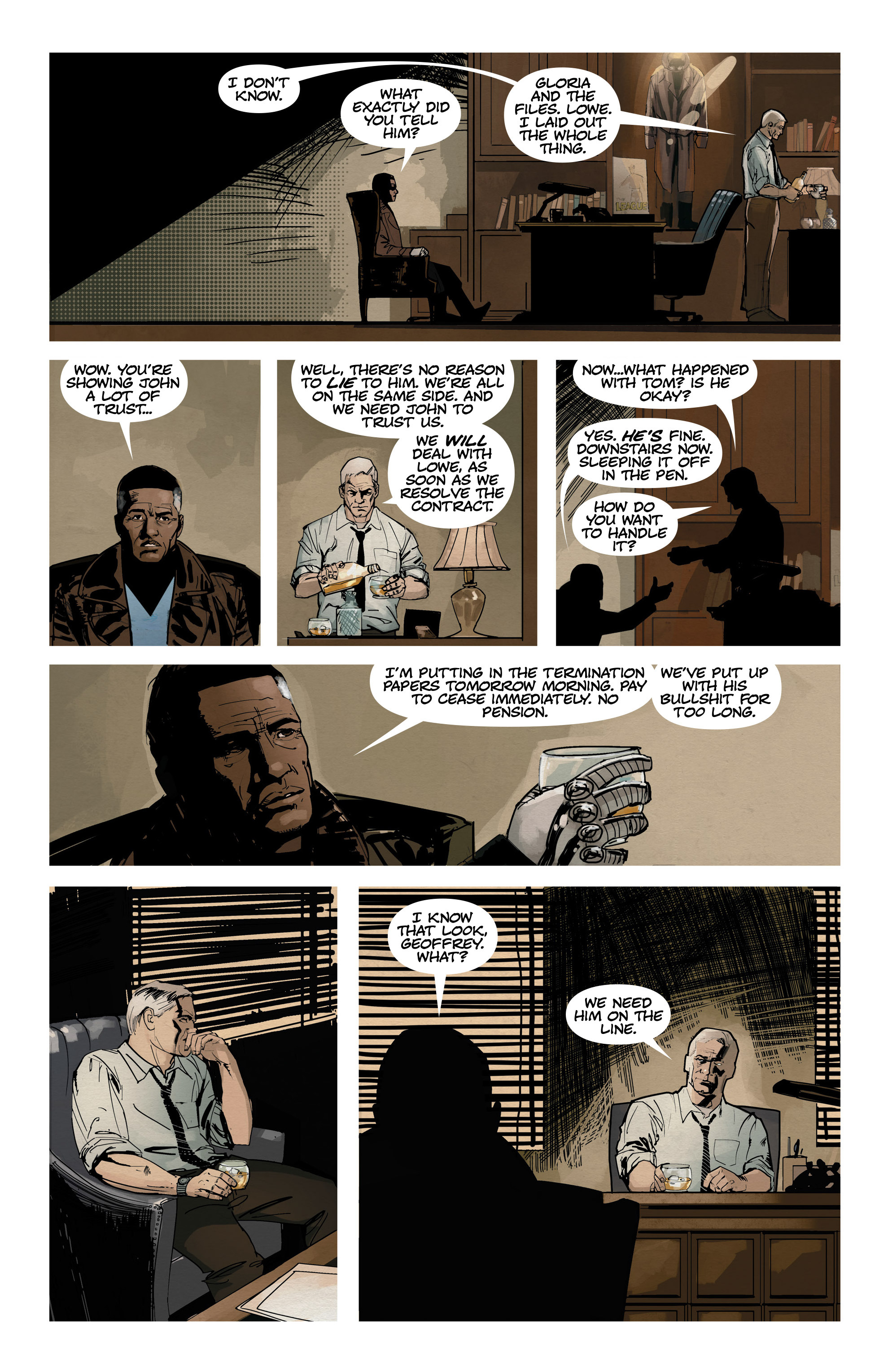 Read online C.O.W.L. comic -  Issue #4 - 18