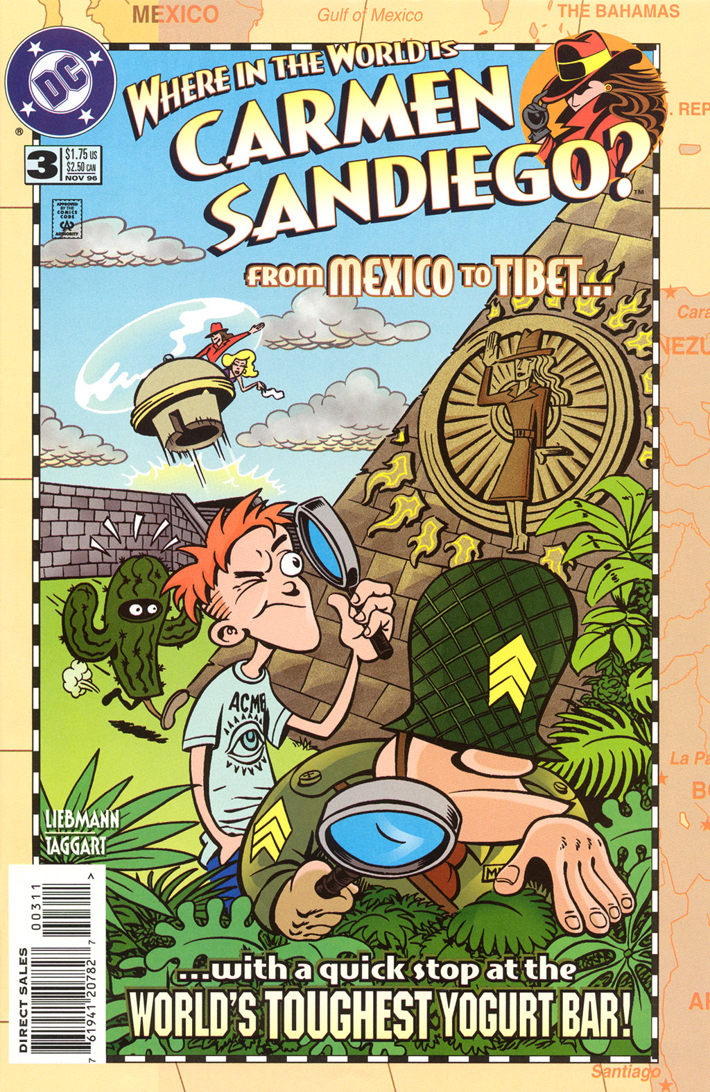 Read online Where In The World Is Carmen Sandiego? comic -  Issue #3 - 1