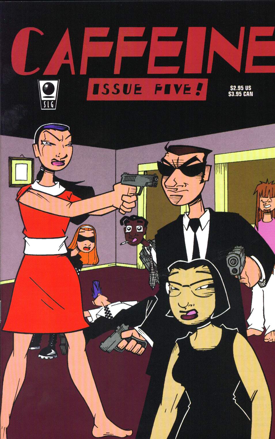 Read online Caffeine comic -  Issue #5 - 1