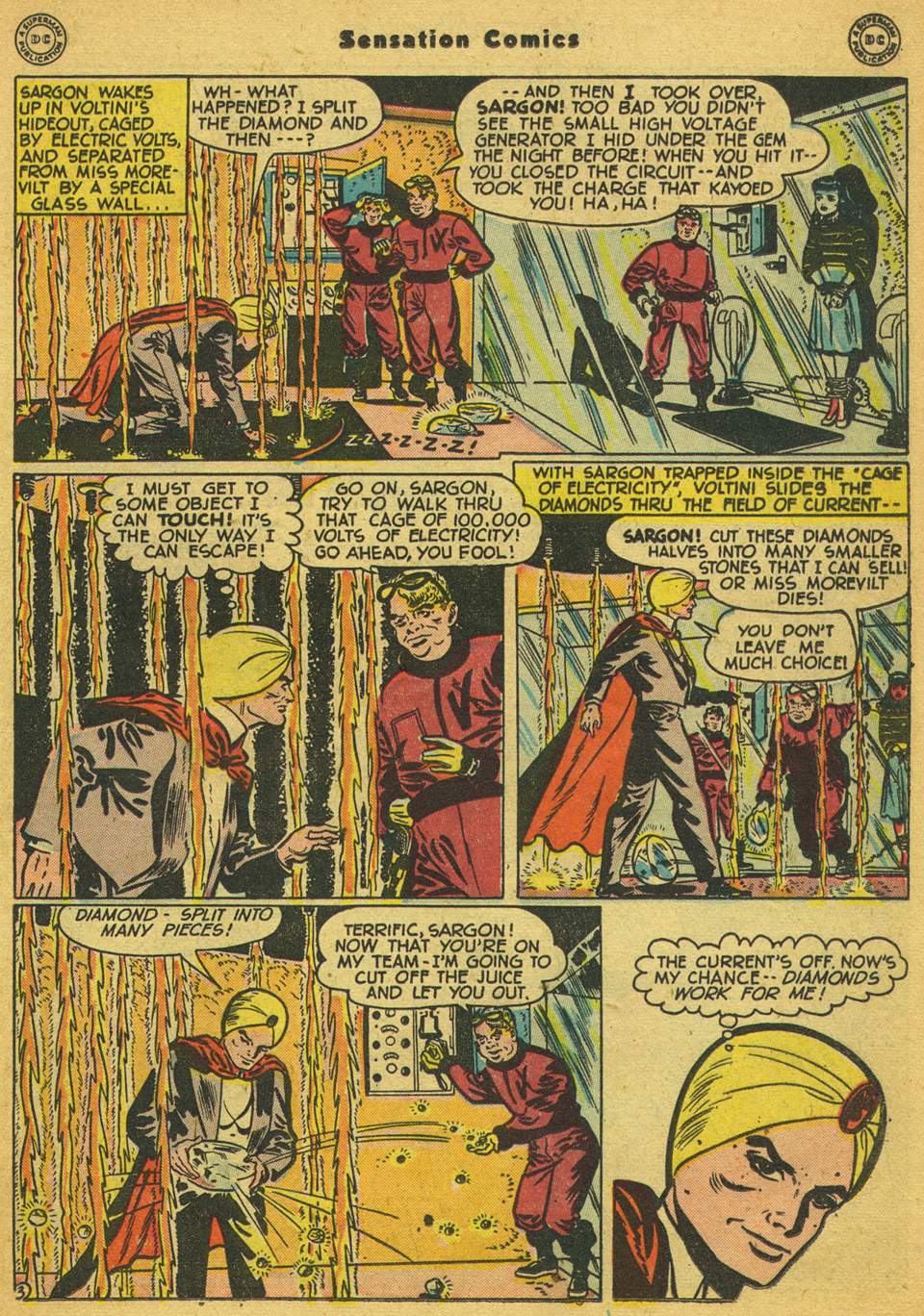 Read online Sensation (Mystery) Comics comic -  Issue #80 - 26