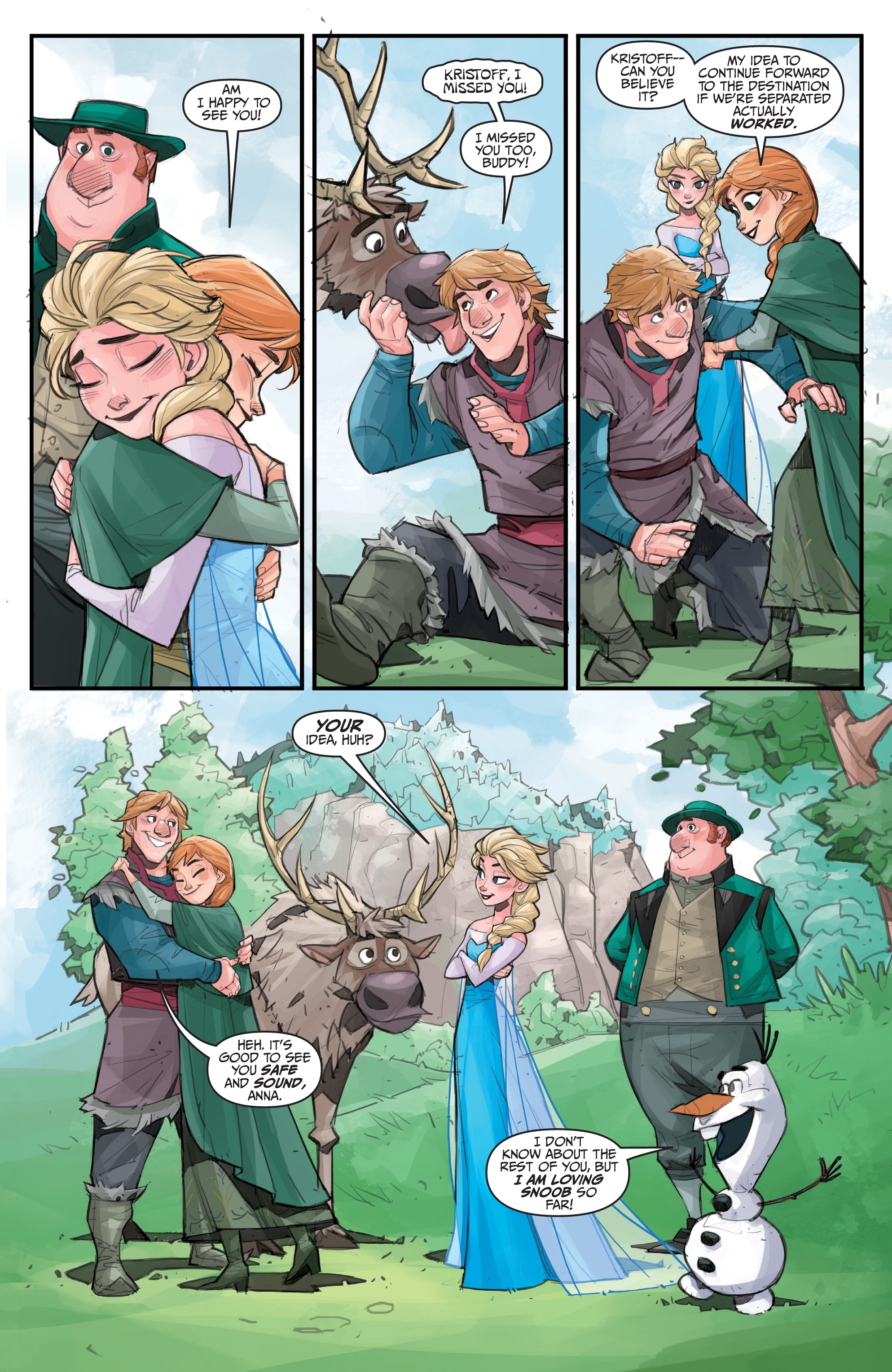 Read online Disney Frozen: Reunion Road comic -  Issue #3 - 14