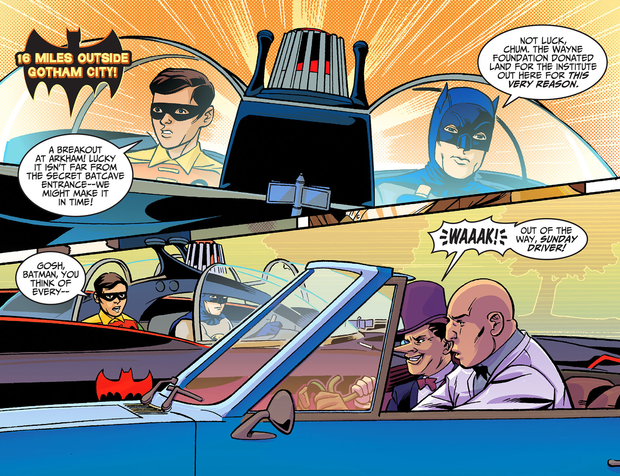 Read online Batman '66 Meets the Man from U.N.C.L.E. comic -  Issue #1 - 8