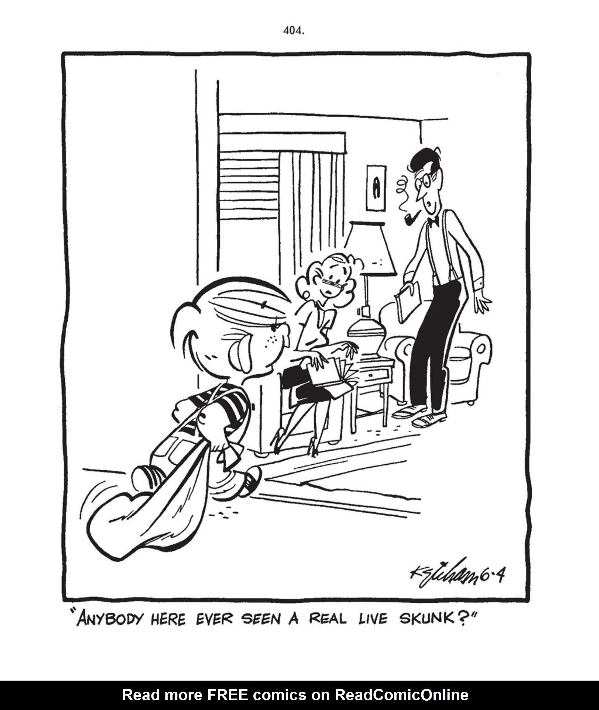 Read online Hank Ketcham's Complete Dennis the Menace comic -  Issue # TPB 1 (Part 5) - 30