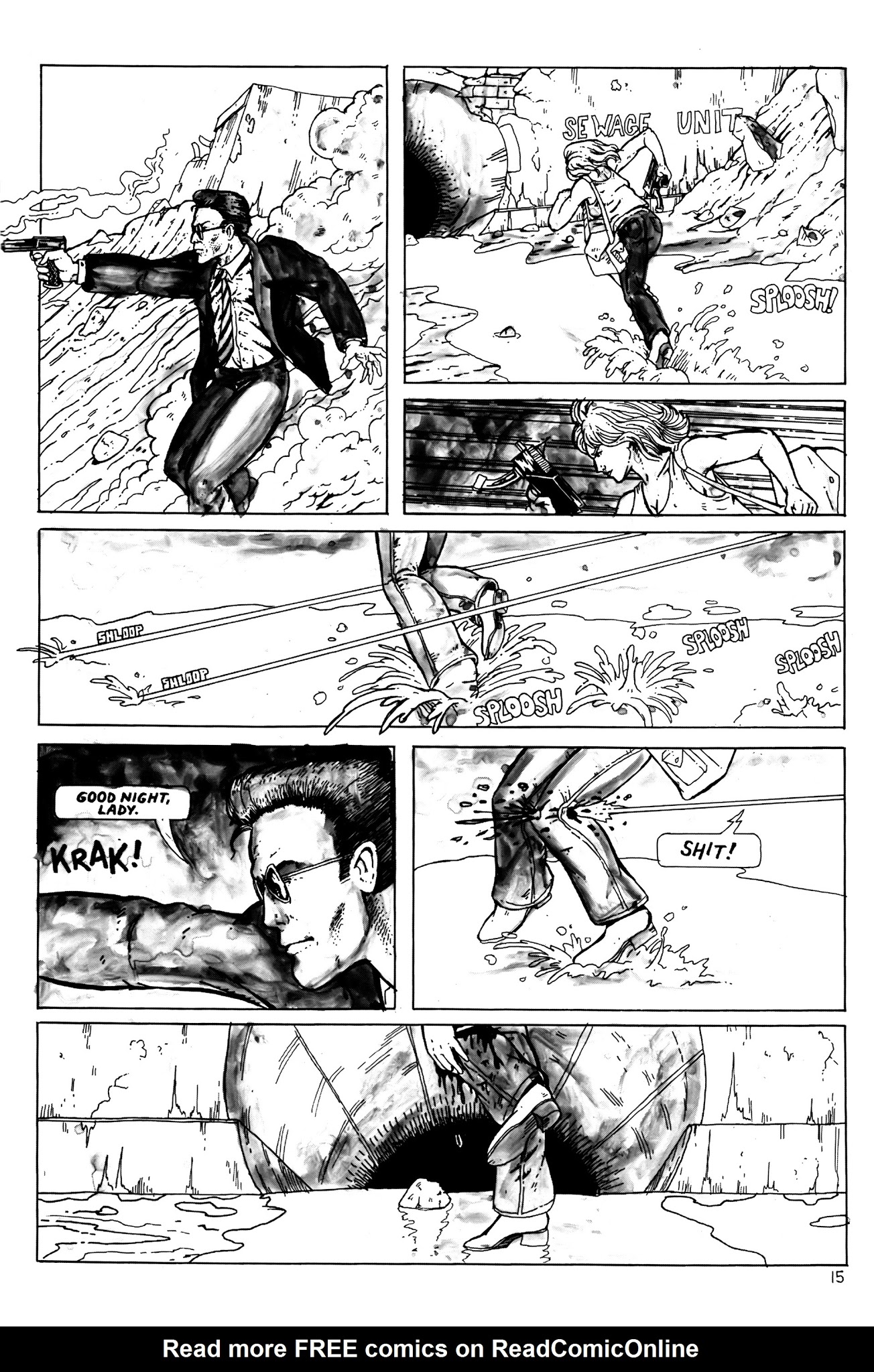 Read online Intrazone comic -  Issue #1 - 17