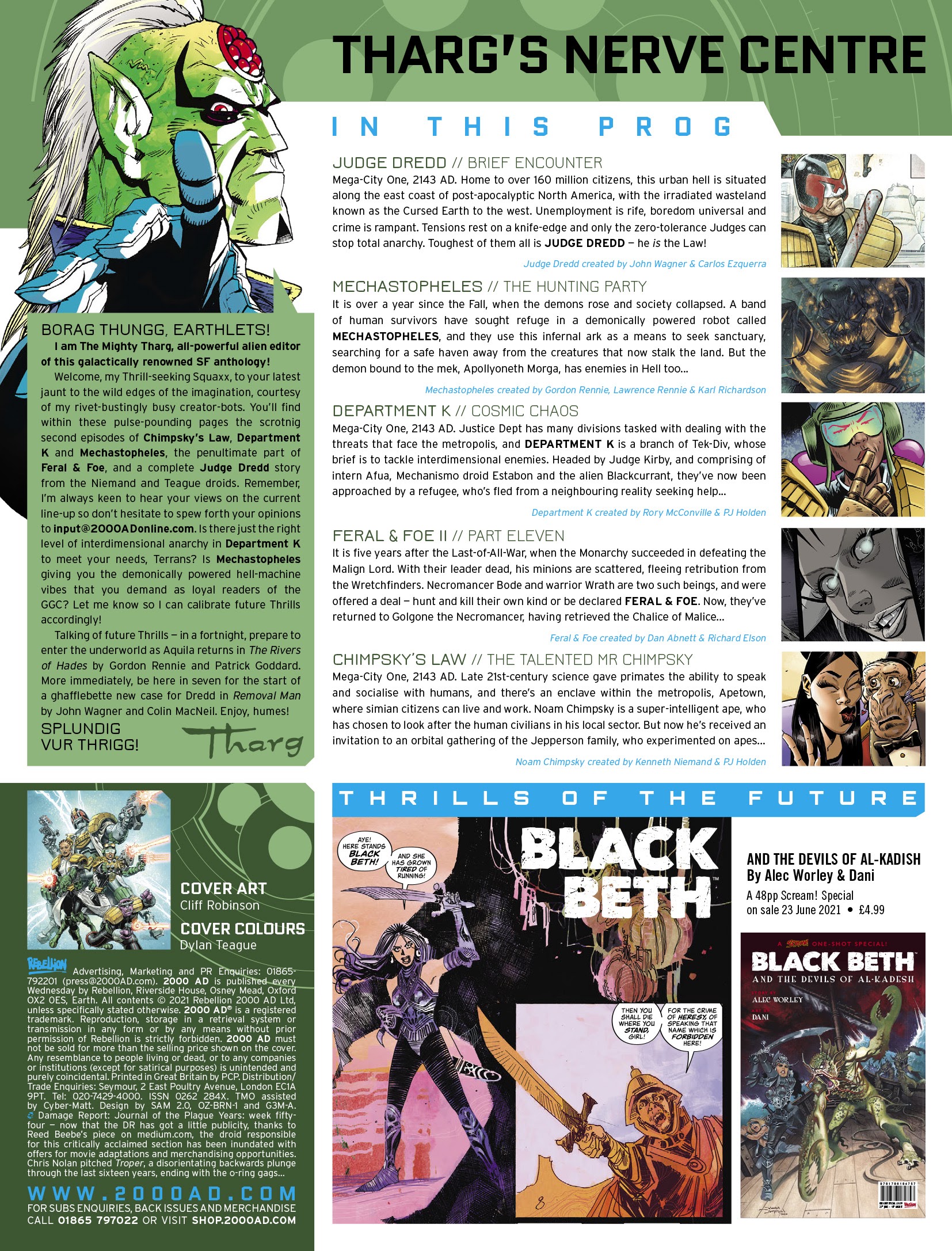 Read online 2000 AD comic -  Issue #2235 - 2