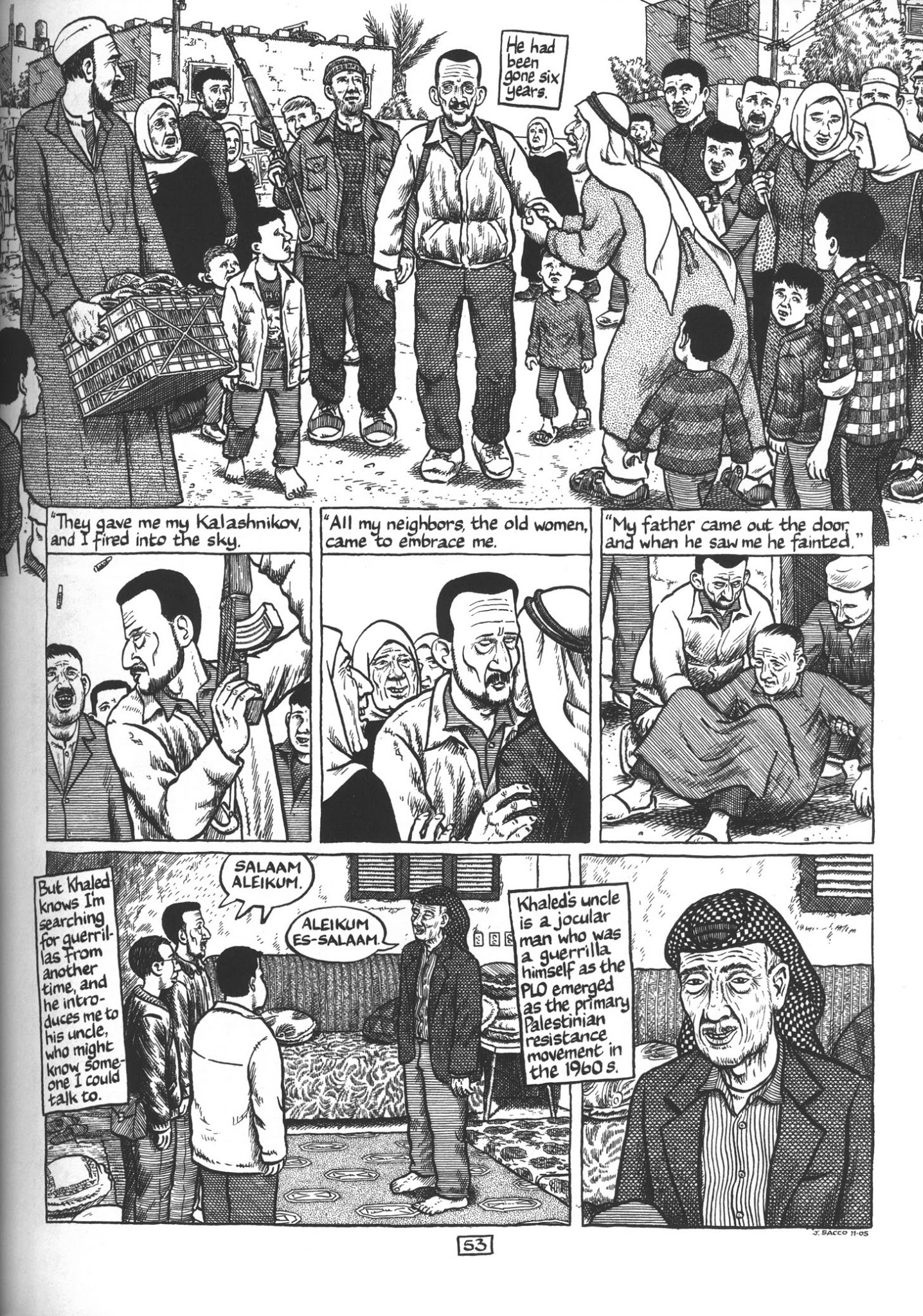 Read online Footnotes in Gaza comic -  Issue # TPB - 73