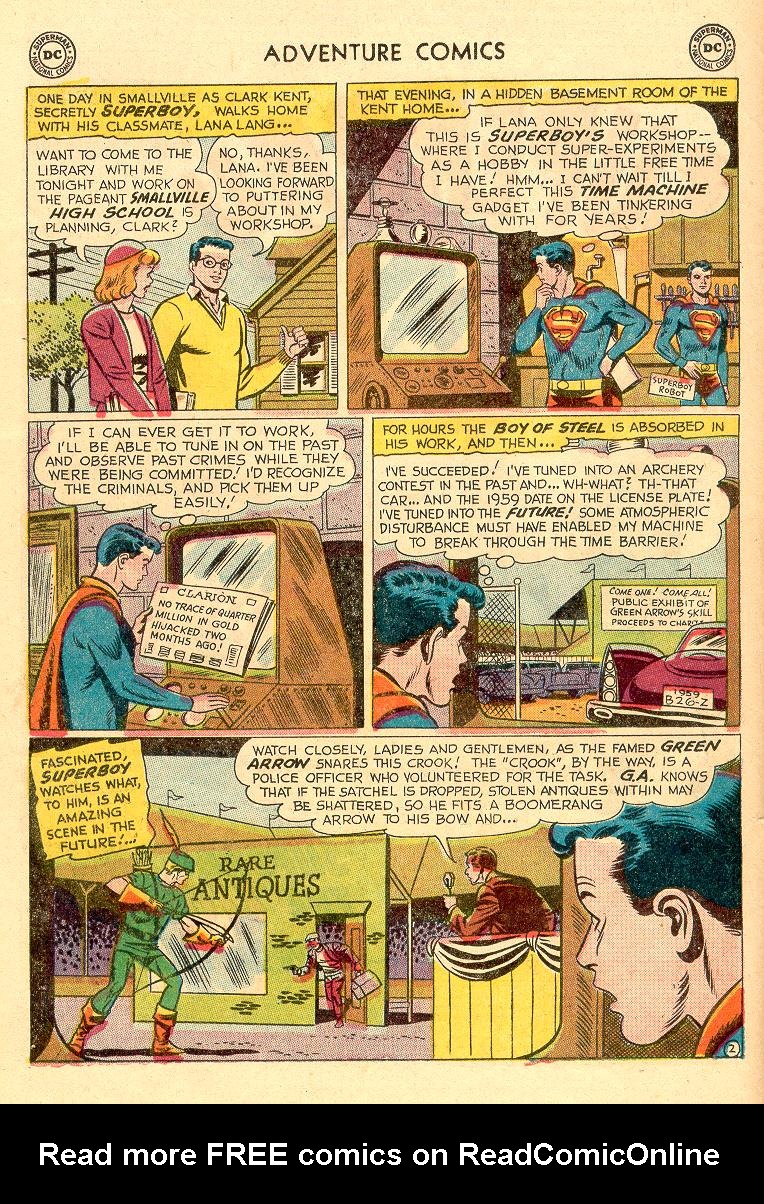Read online Adventure Comics (1938) comic -  Issue #258 - 4