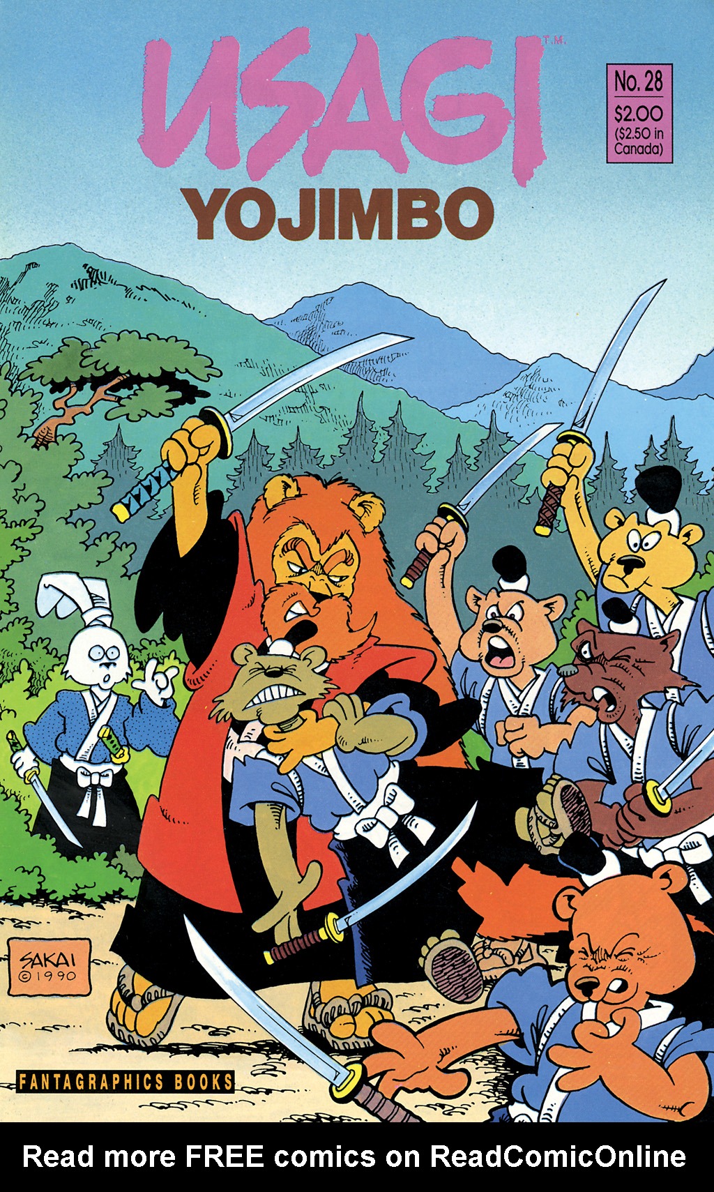 Read online Usagi Yojimbo (1987) comic -  Issue #28 - 1