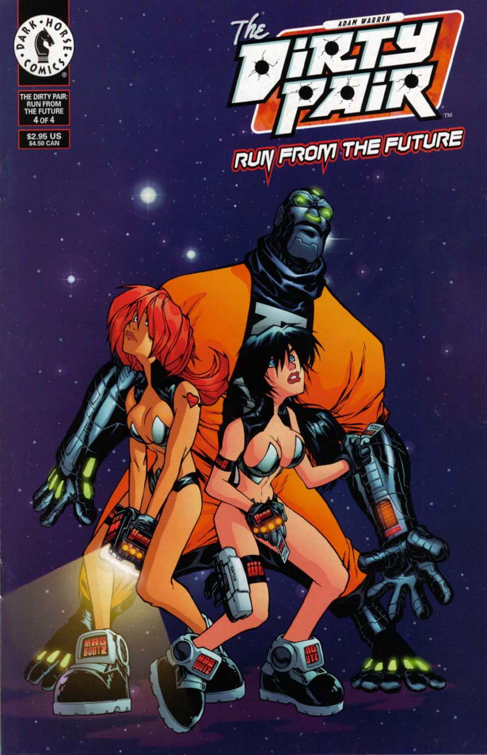 Read online Dirty Pair: Run From the Future comic -  Issue #4 - 1