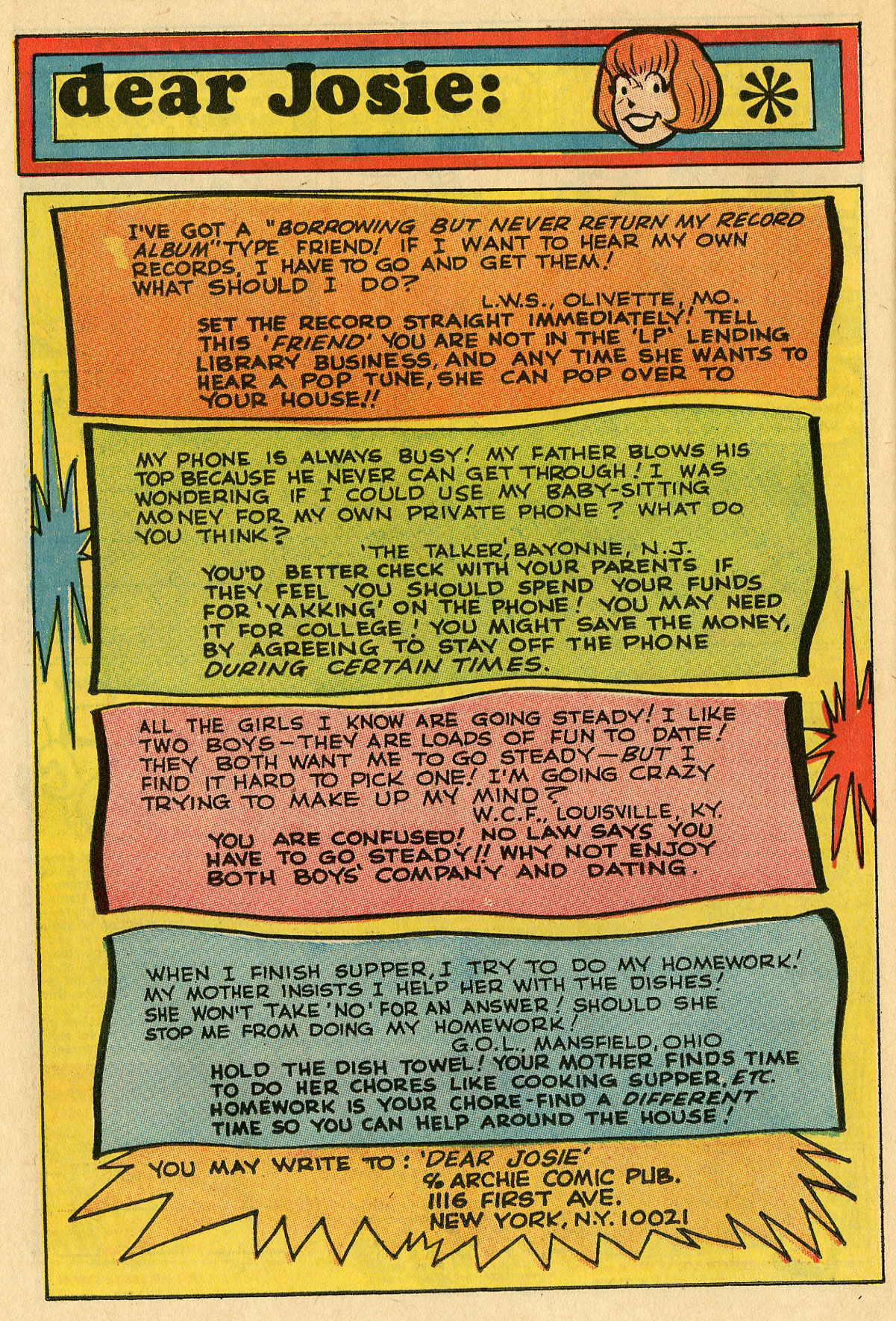 Read online Josie comic -  Issue #30 - 26